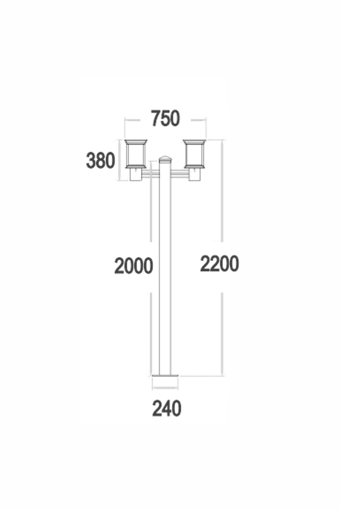 Solar Twin Coach Light 013
