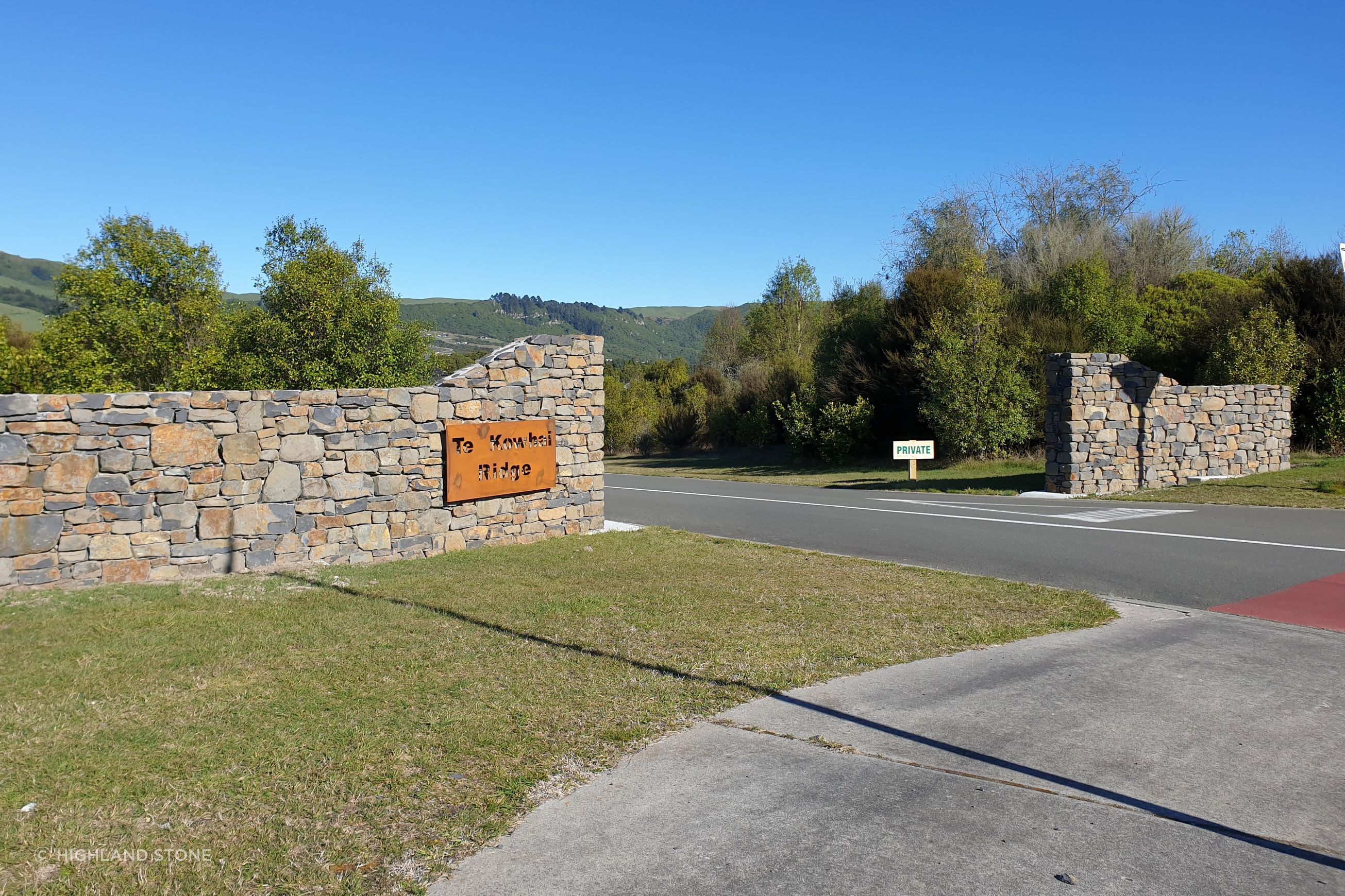 Landscape & Entrance Walls