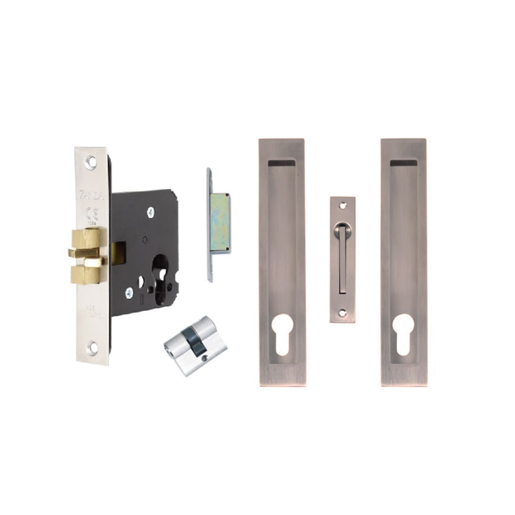 Zanda Verve Sliding Door Lock Kit
