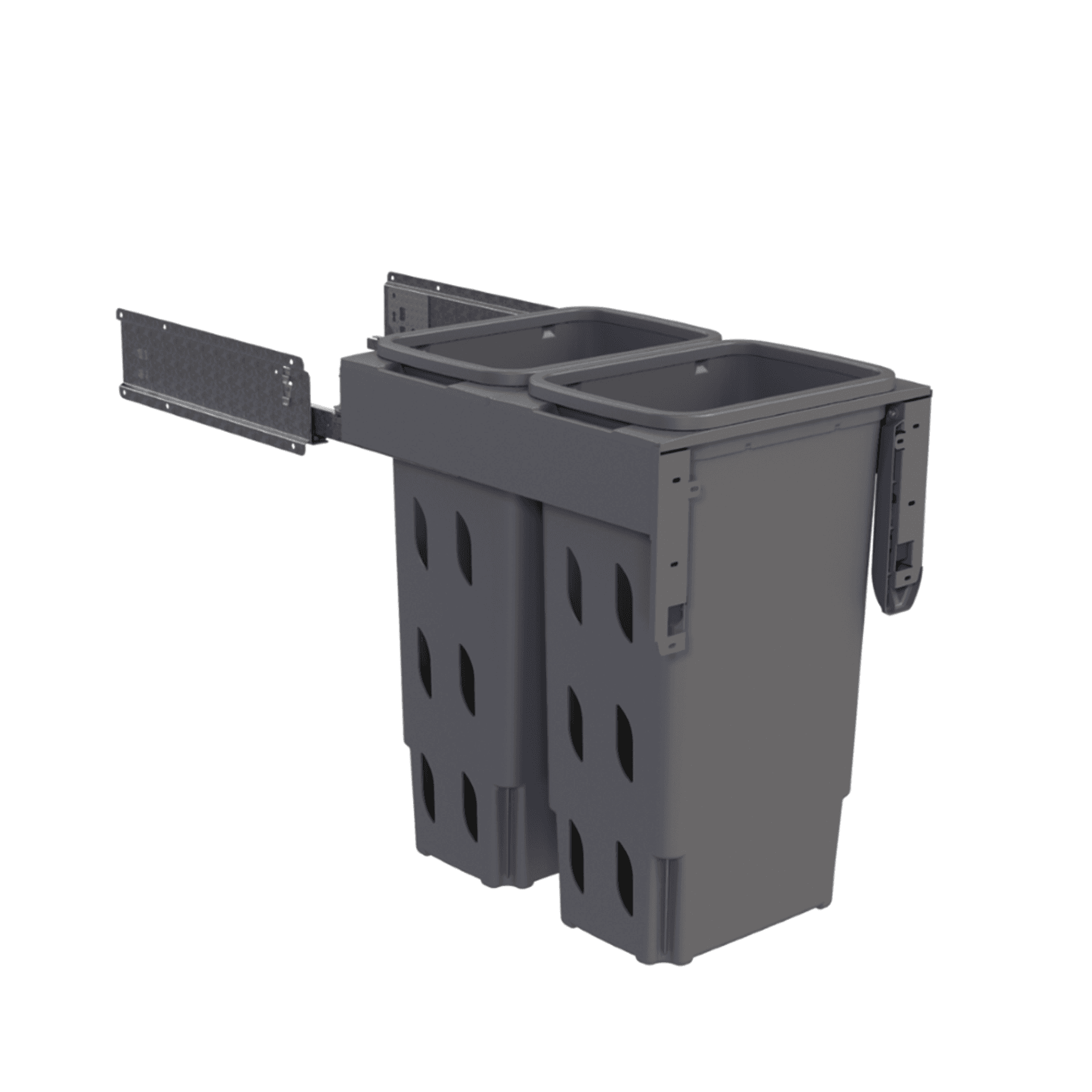 Concelo 2 x 35L Laundry Hampers | Door Pull