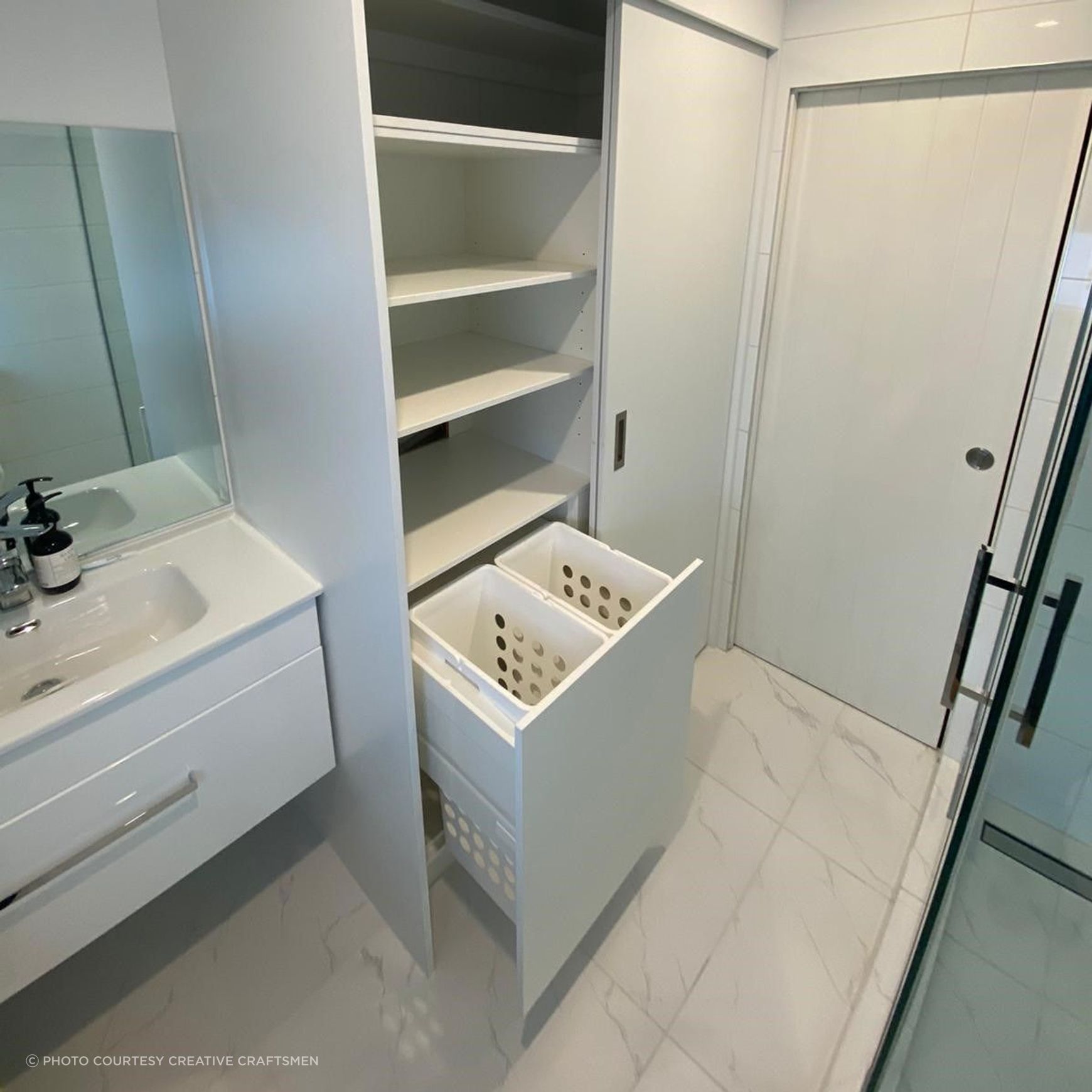 Tanova Designer Series Pull Out Laundry Units
