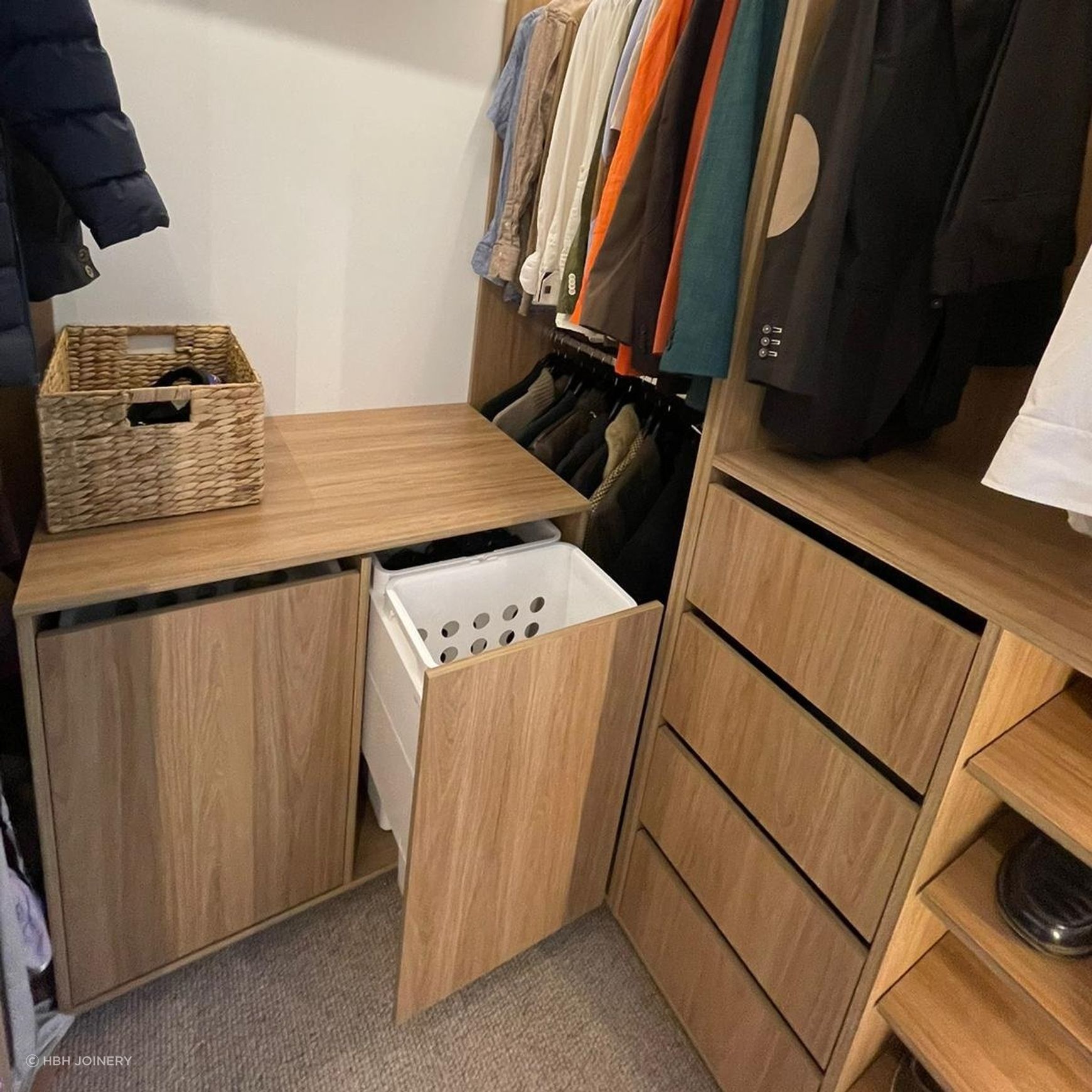 Tanova Designer Series 2 Pull Out Laundry Units