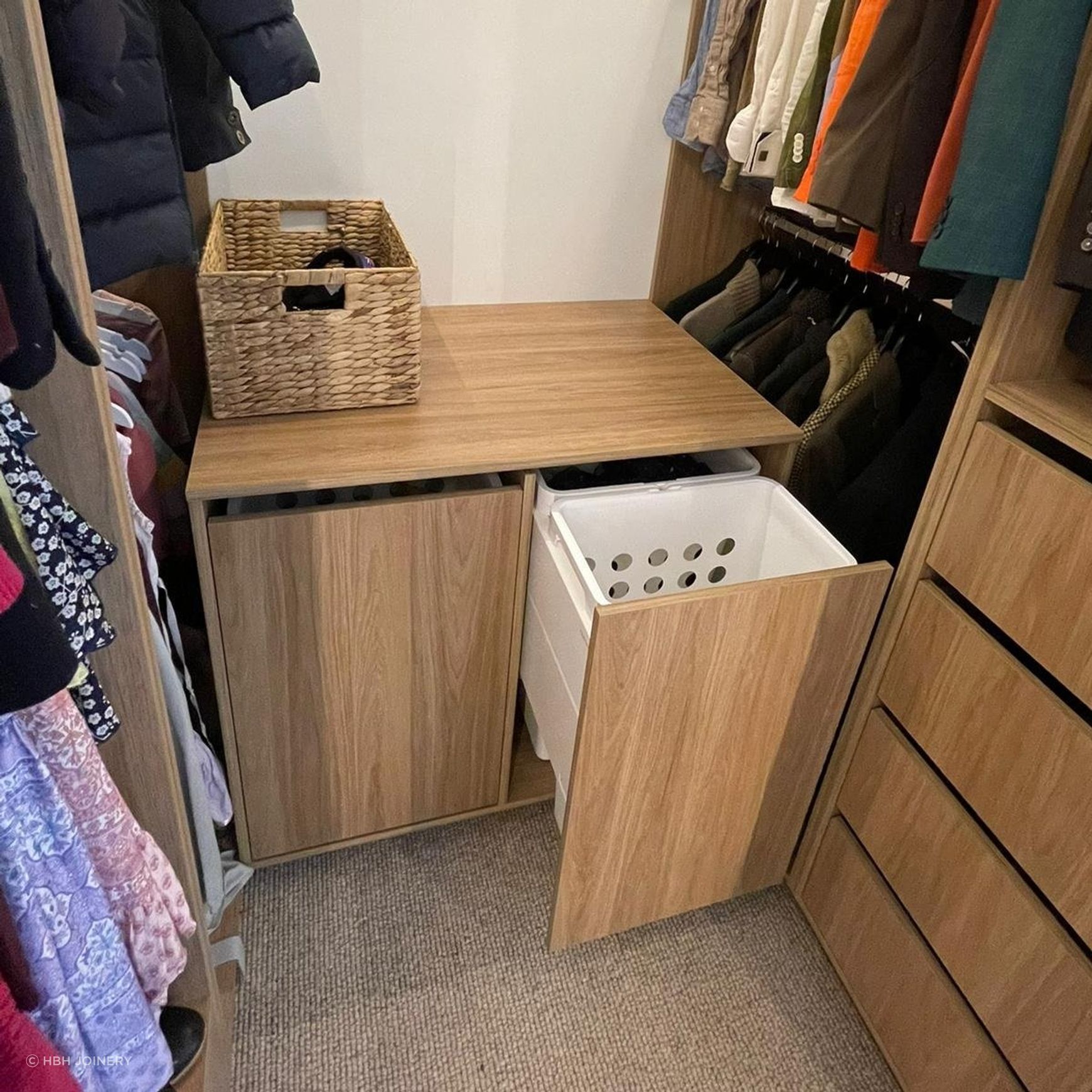 Tanova Designer Series 2 Pull Out Laundry Units