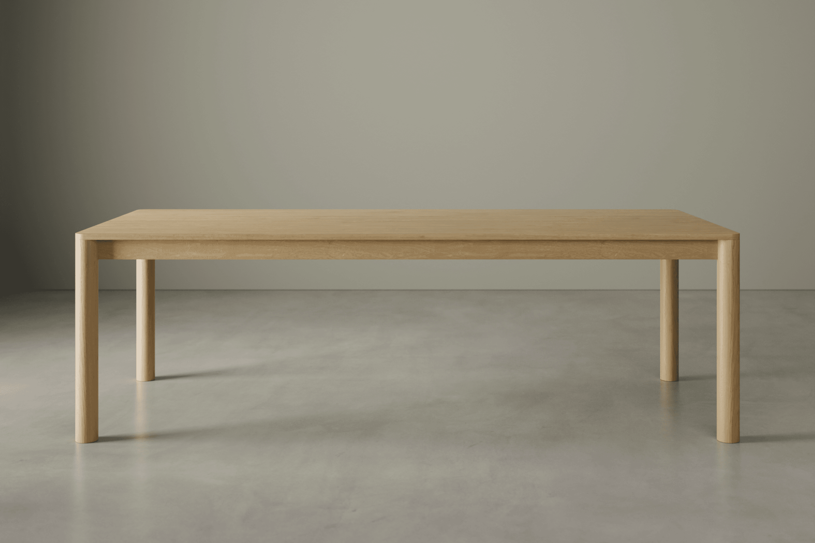 Nordica Dining Table - Solid Oak 240 x 100cm