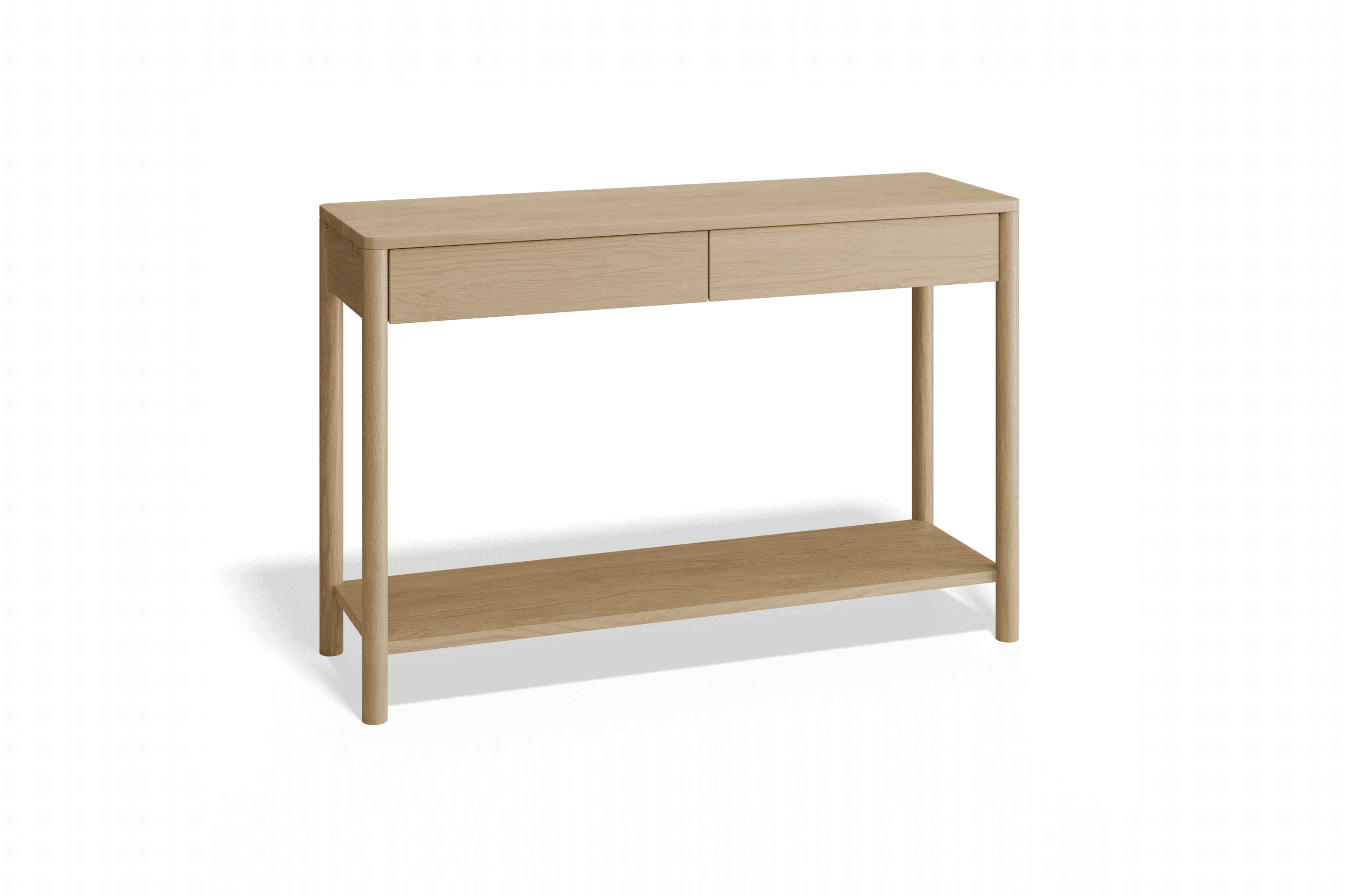 Nordica Console Table - Natural Oak 115cm
