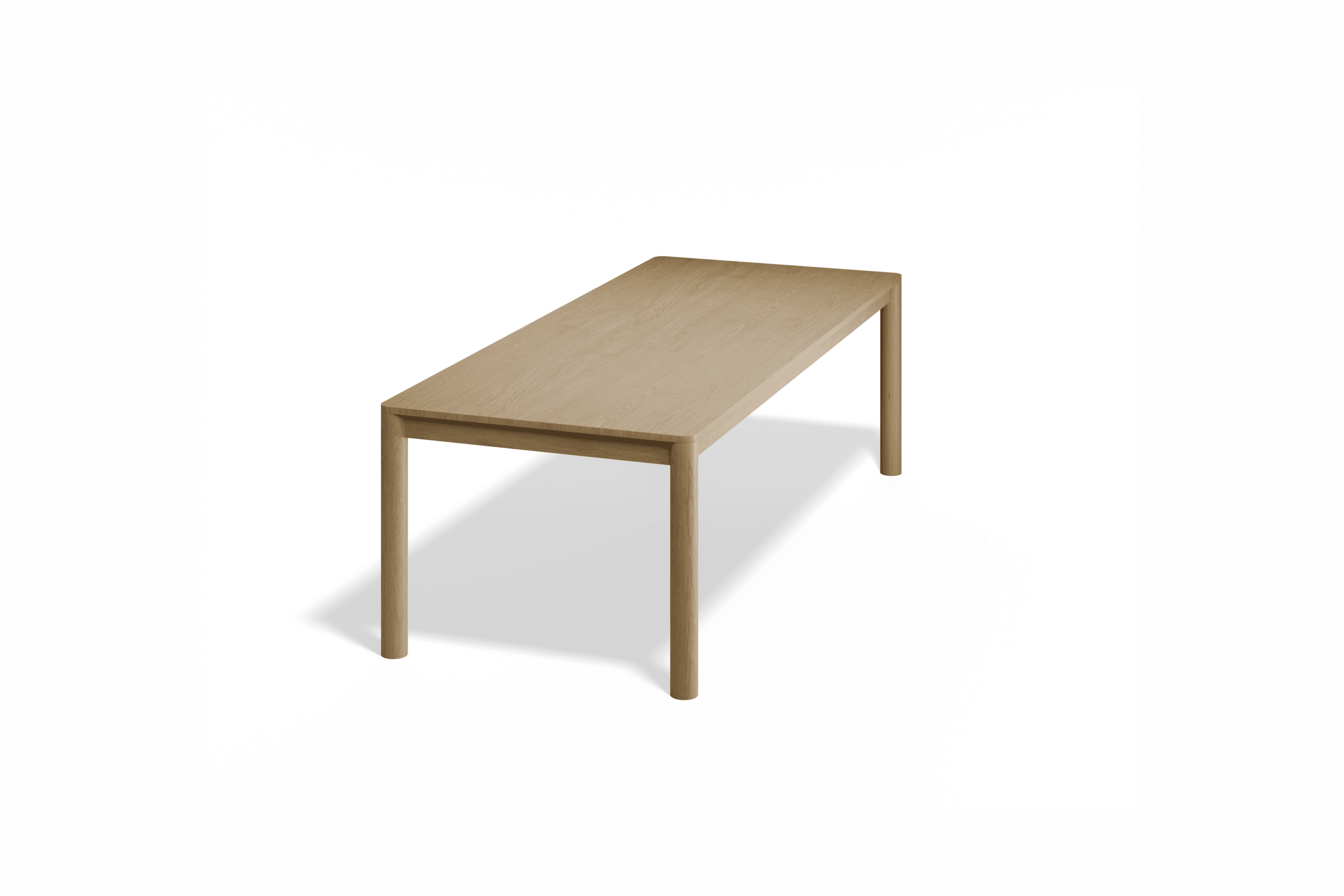 Nordica Dining Table - Solid Oak 240 x 100cm