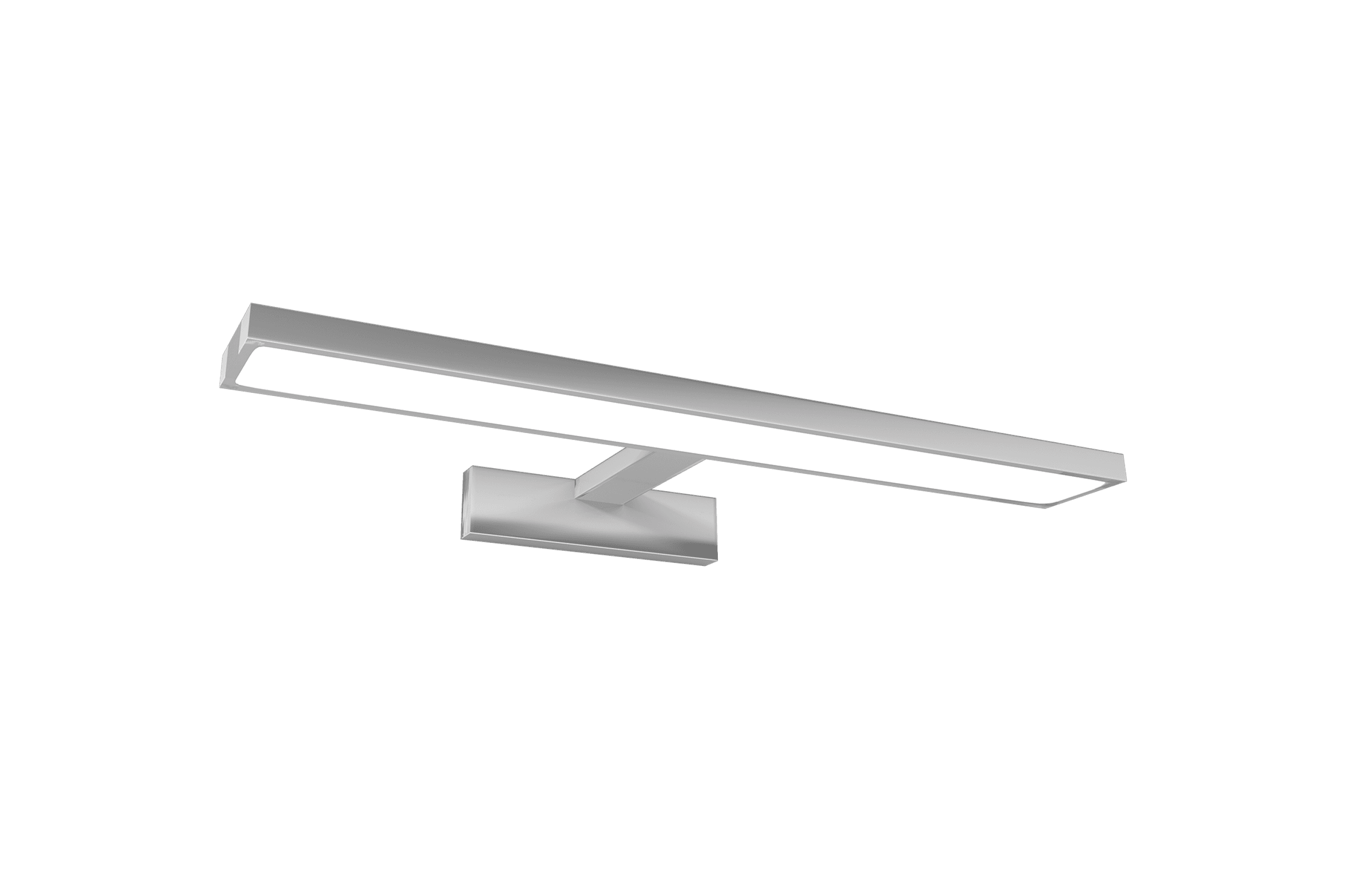 Stark 600mm Extendable Mirror Wall Light Brushed Nickel
