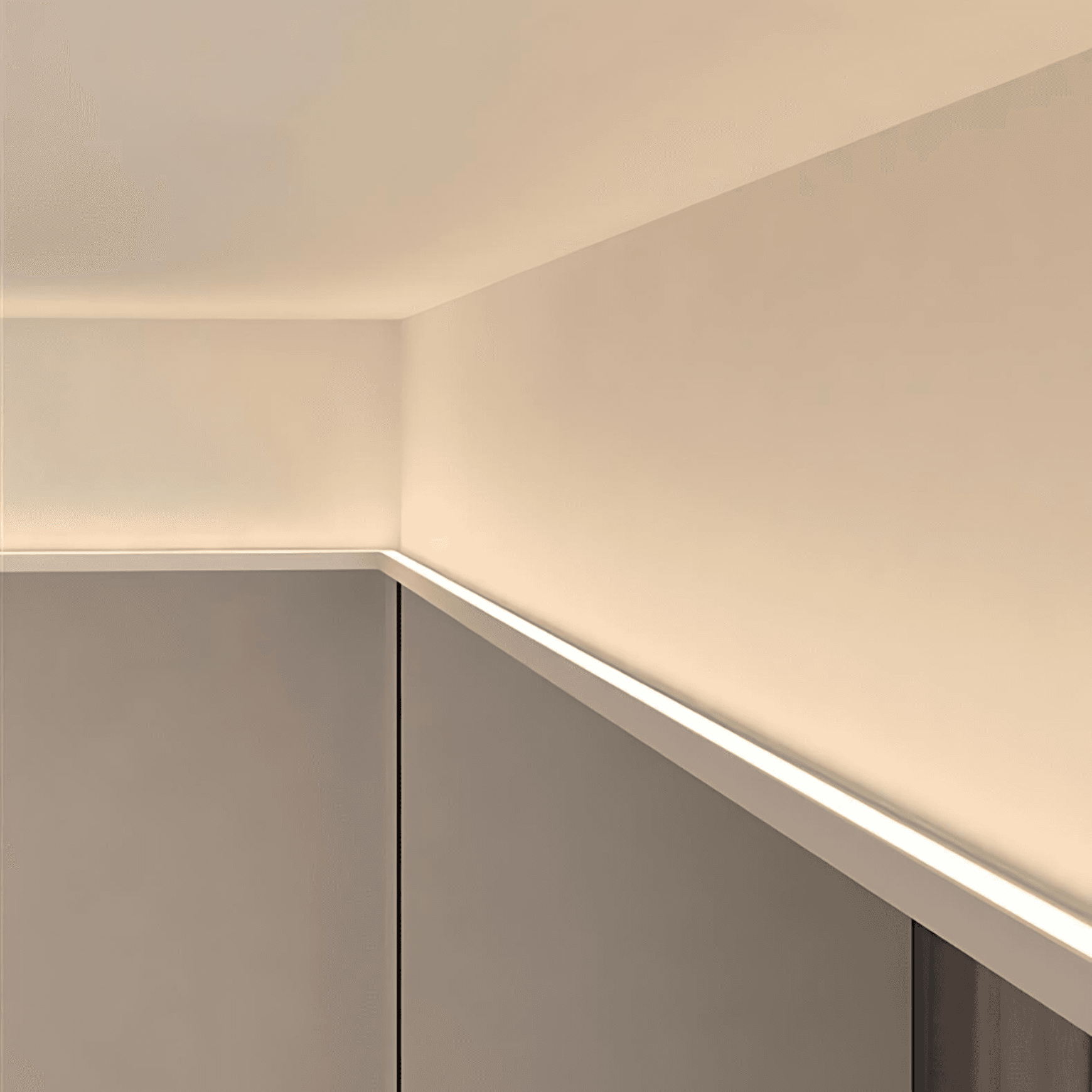 TL008 Indirect Lighting Trimless Profile -Cove Lighting