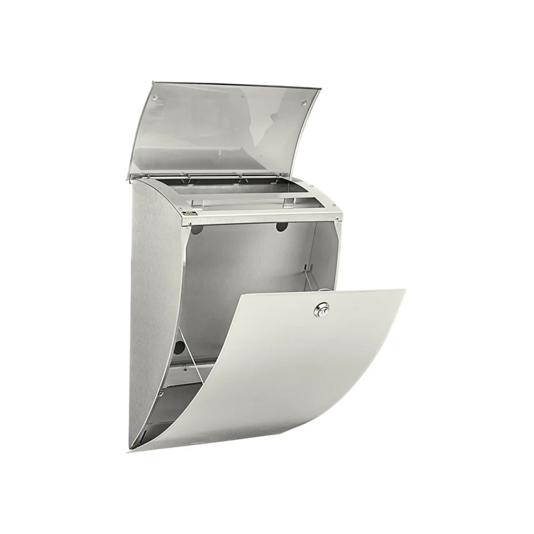 Burg-Wachter Milano Letter Box Stainless Steel 3483-ES