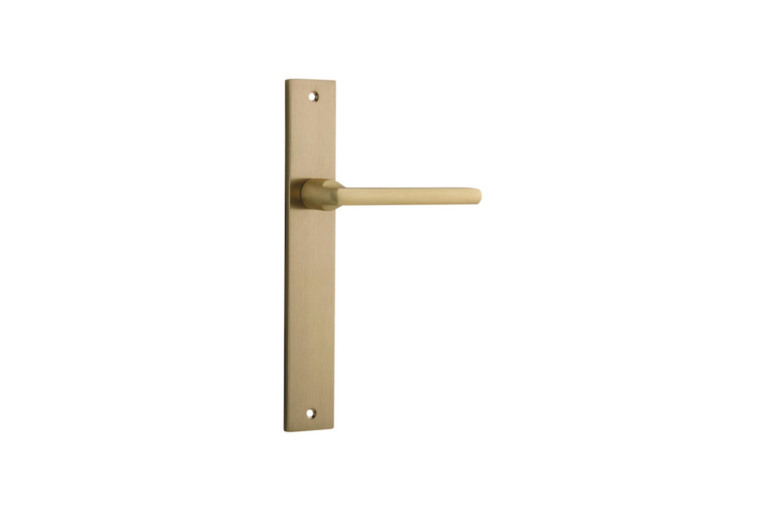 Baltimore Door Lever Rectangular Backplate