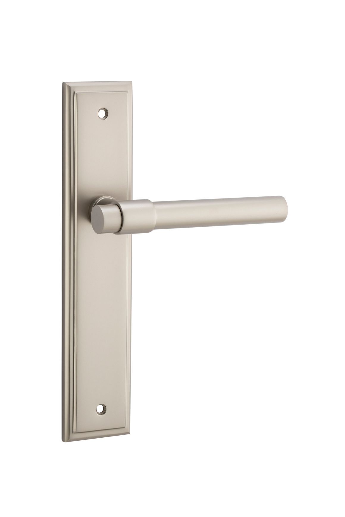 Helsinki Door Lever Stepped Backplate
