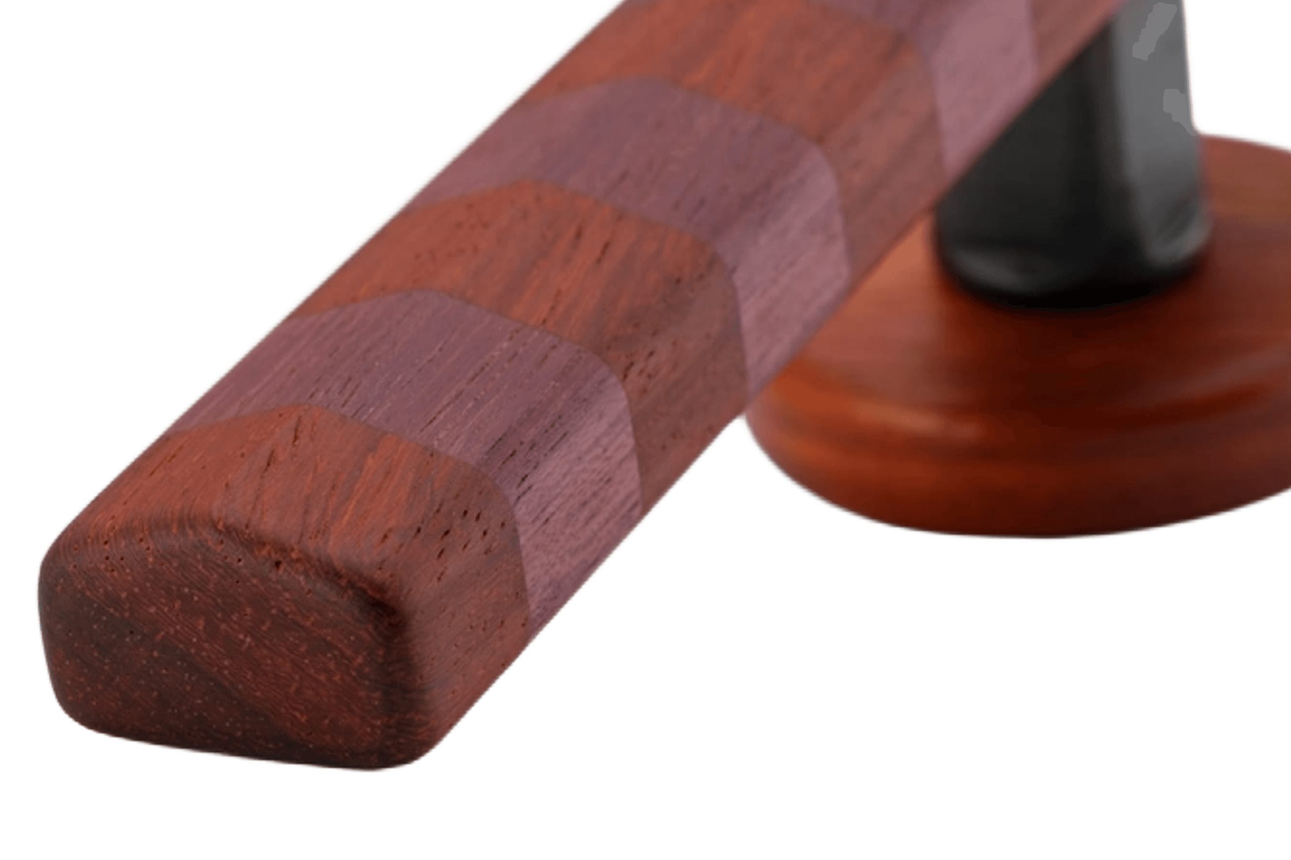Straight Streaker Door Lever - Round Rose