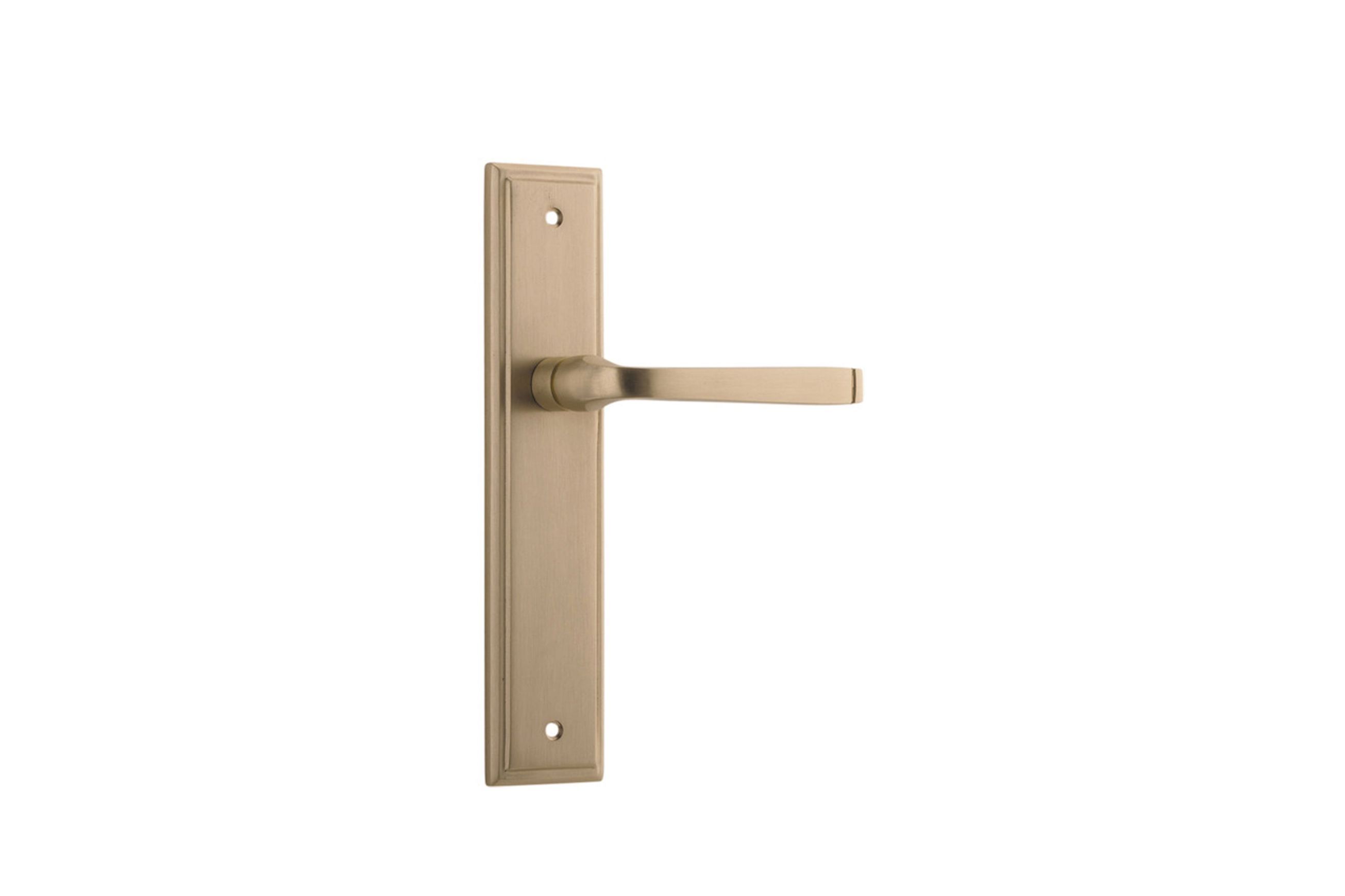 Annecy Door Lever Stepped Backplate
