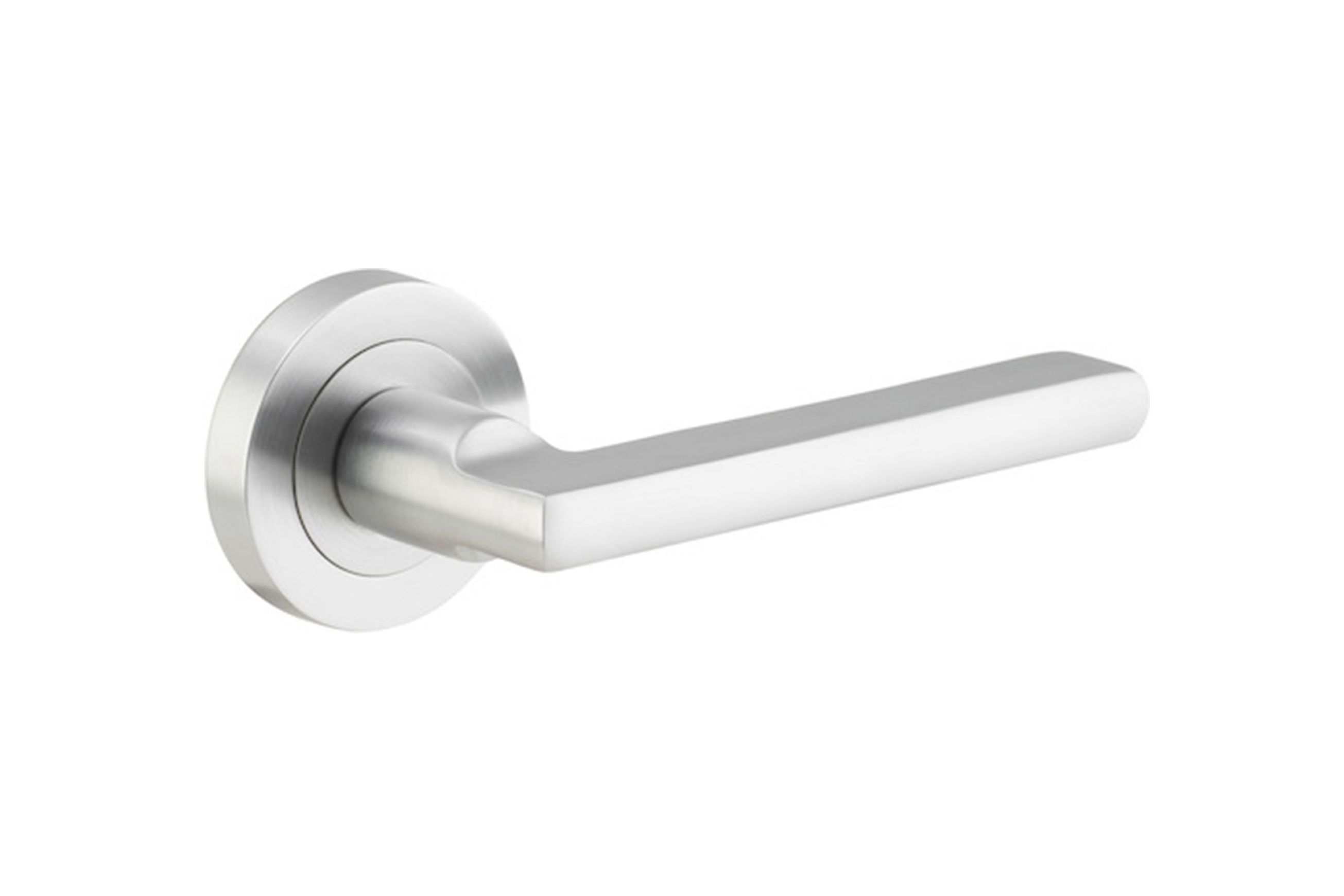 Baltimore Door Lever Round Rose