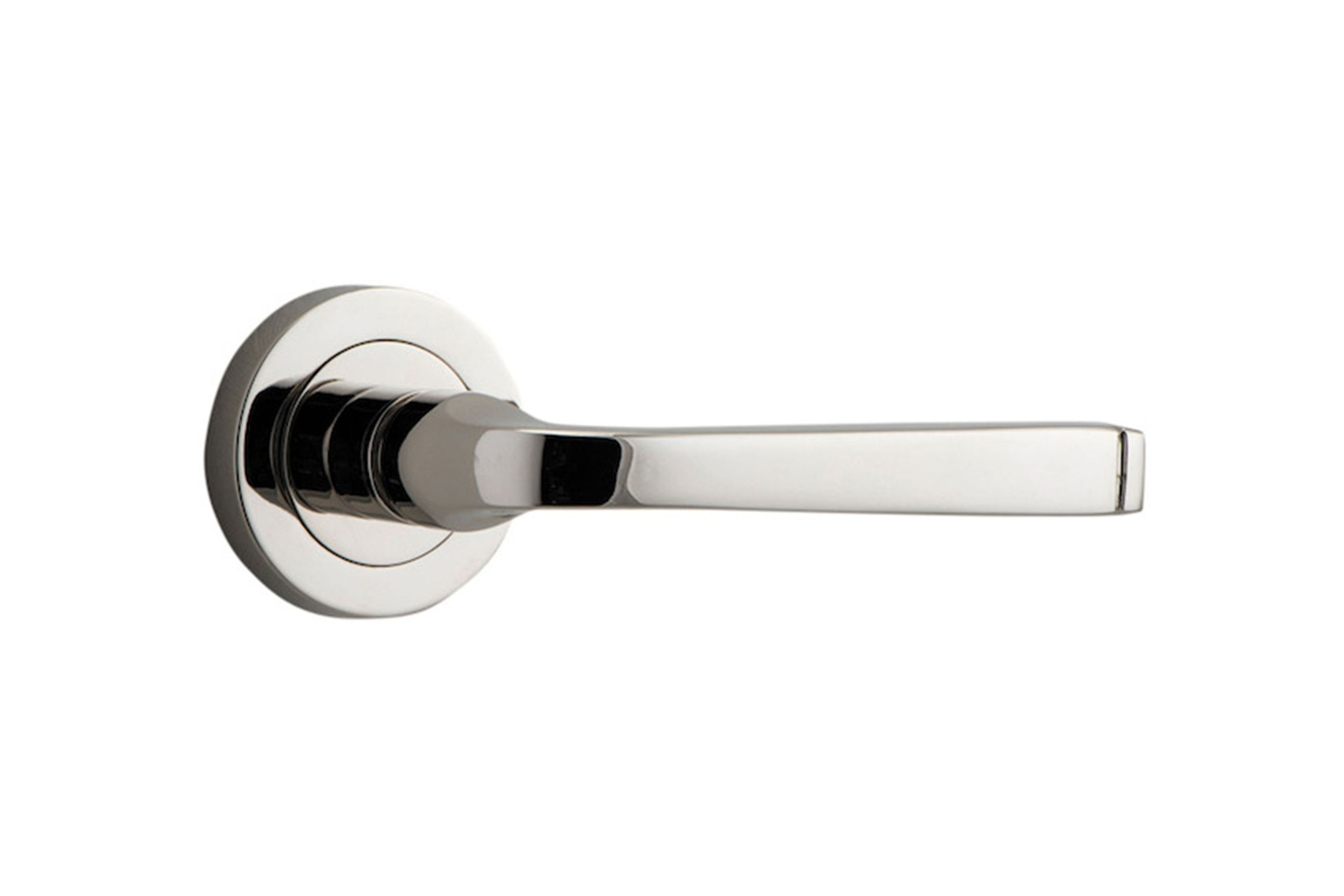 Annecy Door Lever Round Rose