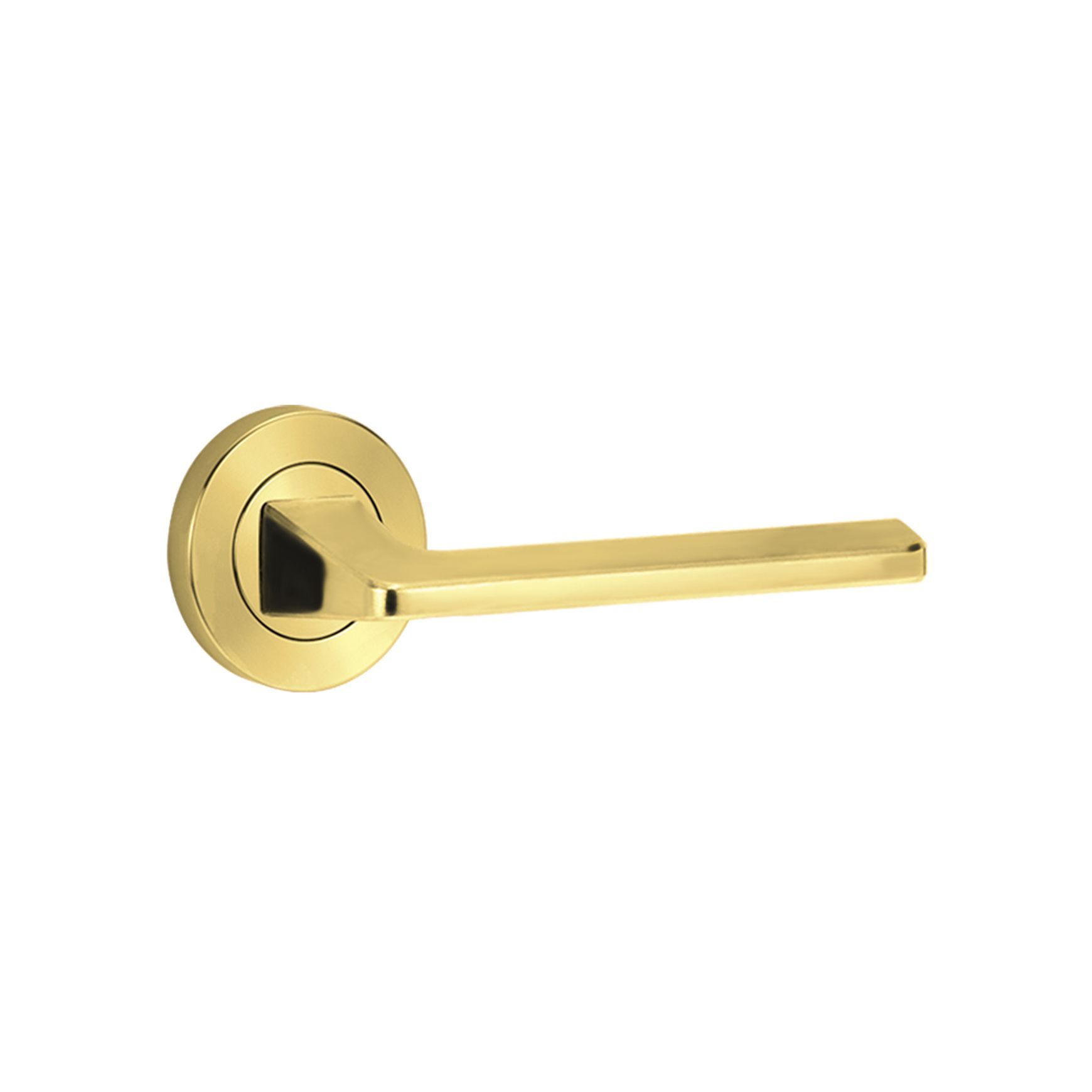 Lockwood Symphony 178 Door Lever on Round Rose