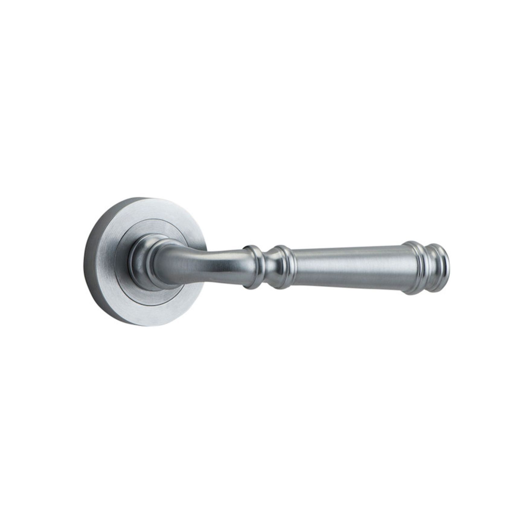 Iver Verona Door Lever Handle on Round Rose