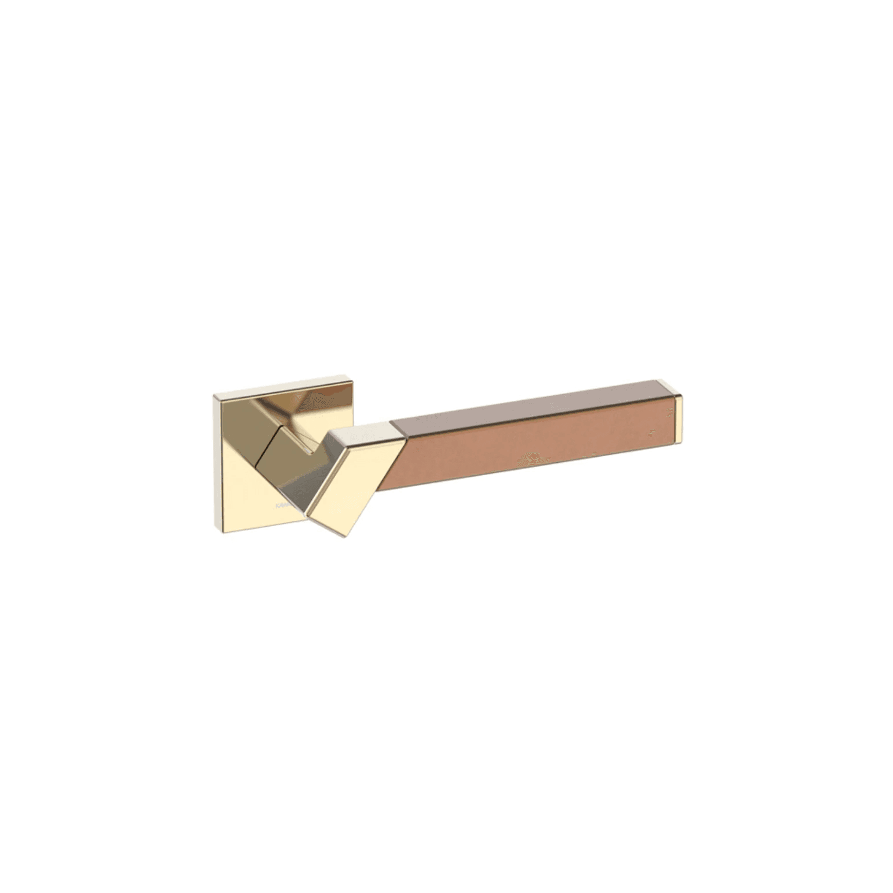 Kawajun Solid Brass and Vertigo Door Leverset TBT