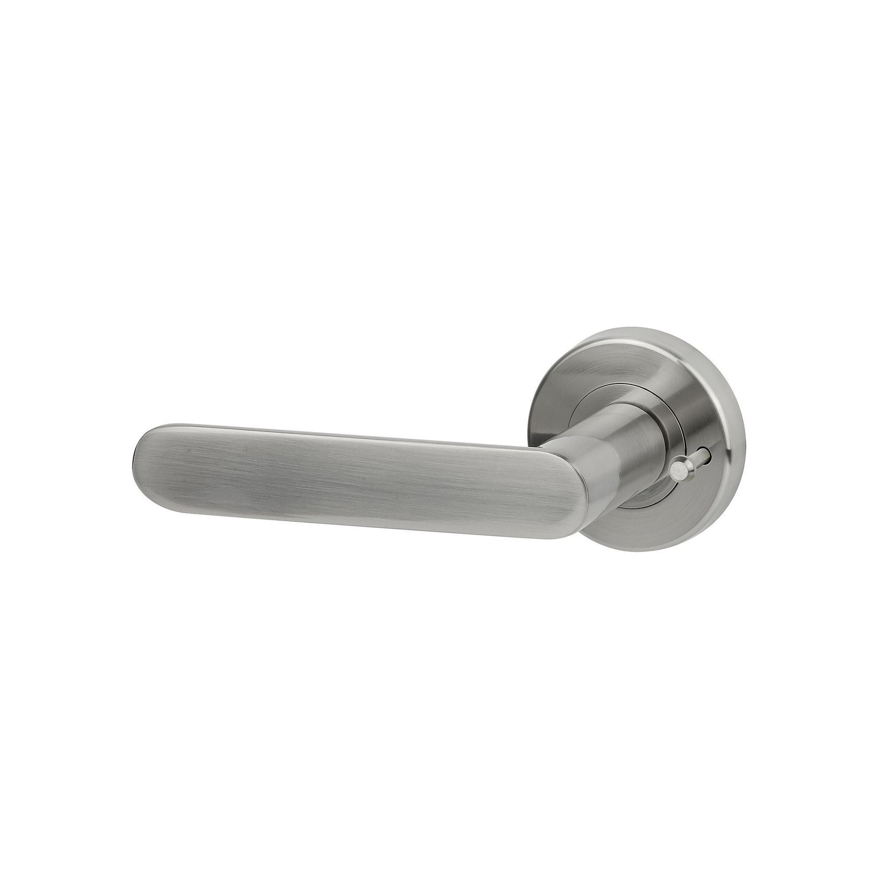 Cori Privacy Lever Handle Satin Nickel
