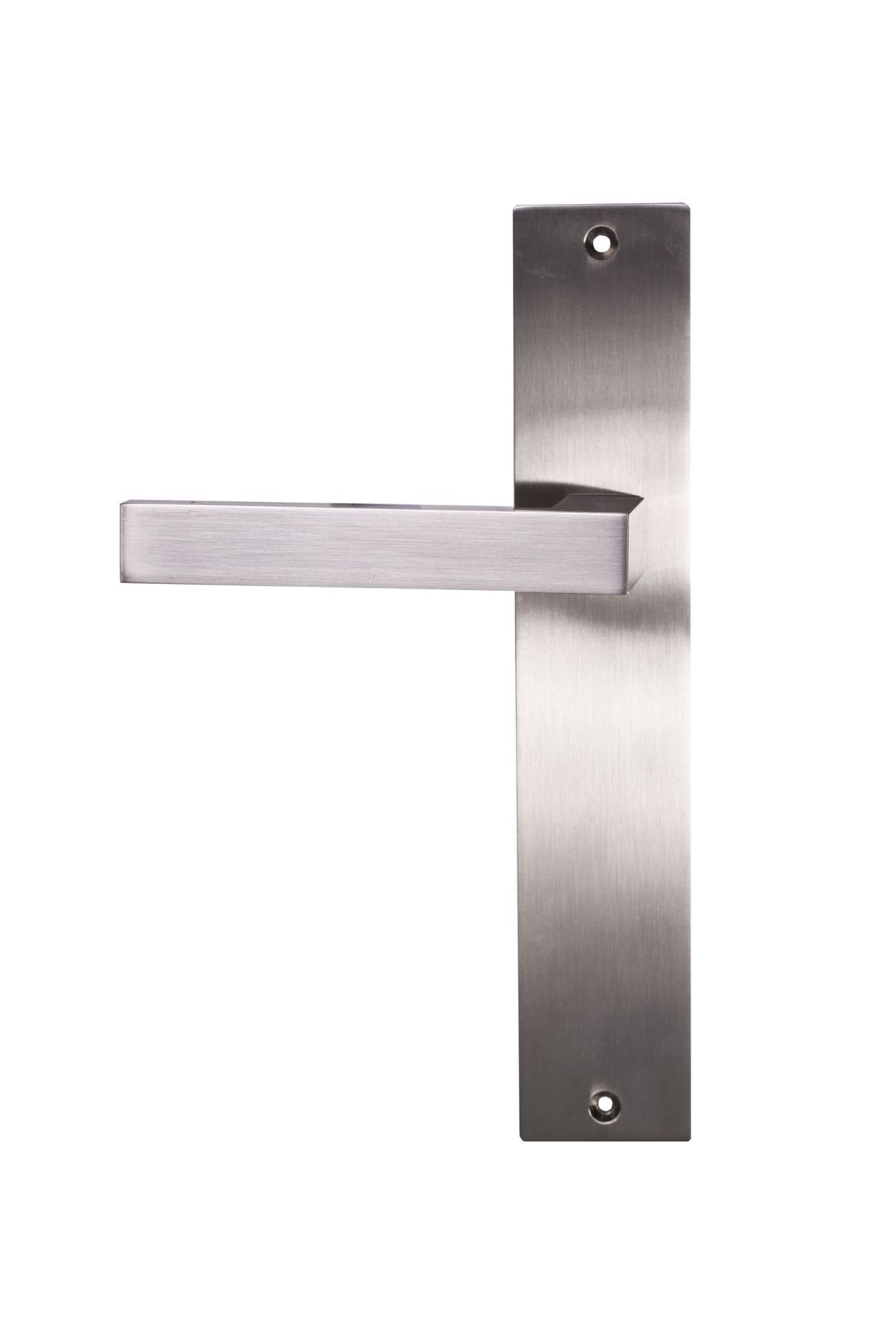 Savona Unpunched Lever Handle Satin Nickel