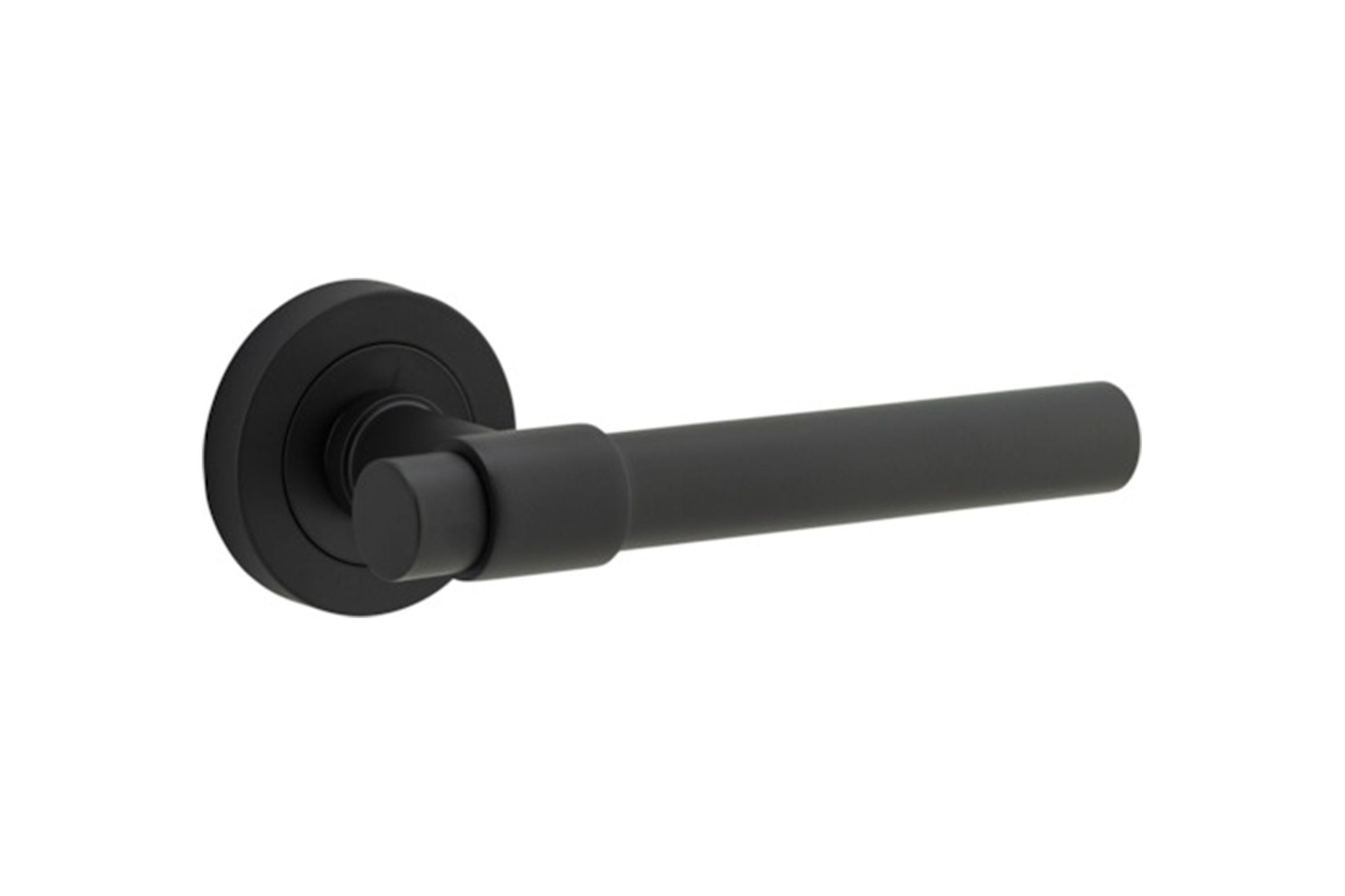 Helsinki Door Lever Round Rose