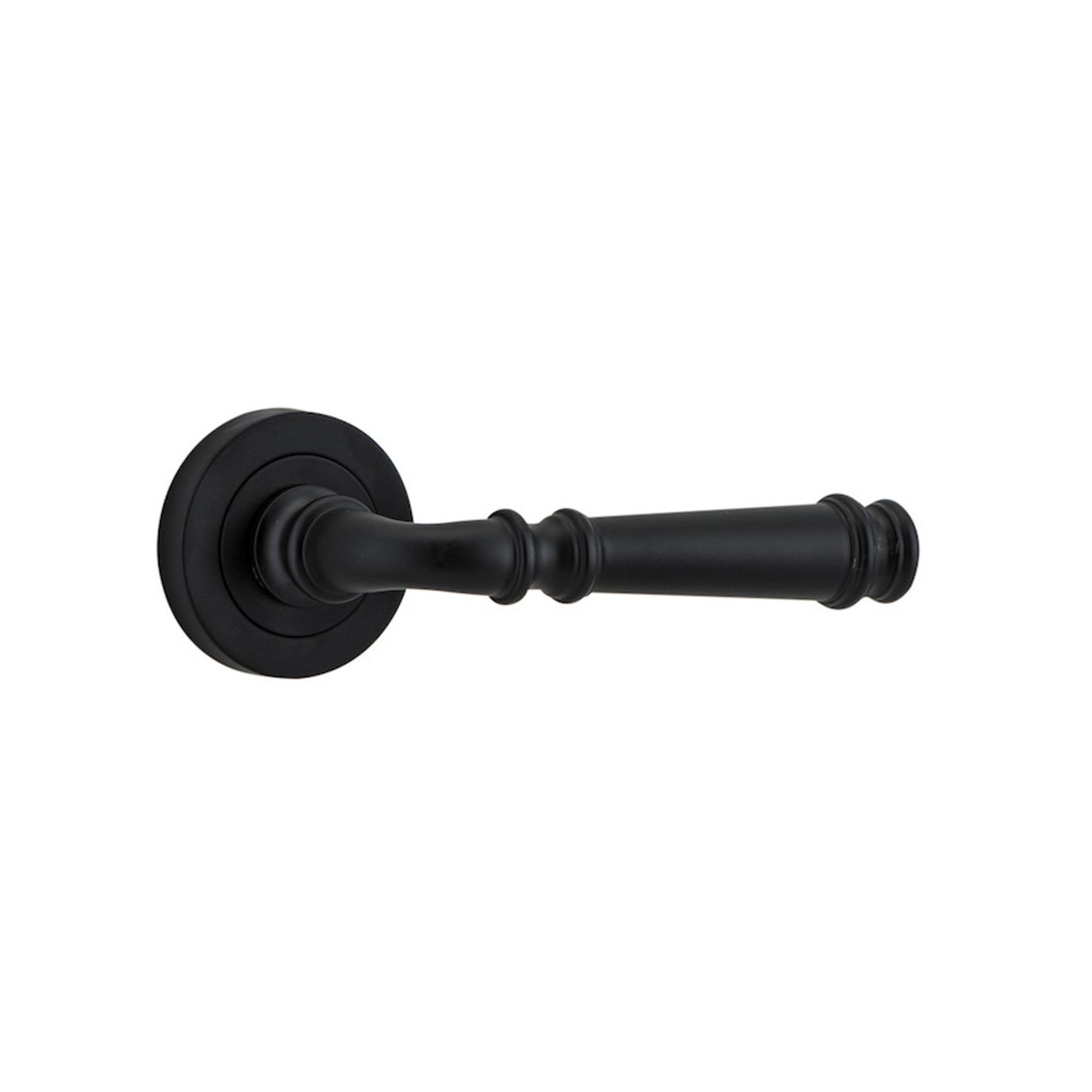 Iver Verona Door Lever Handle on Round Rose