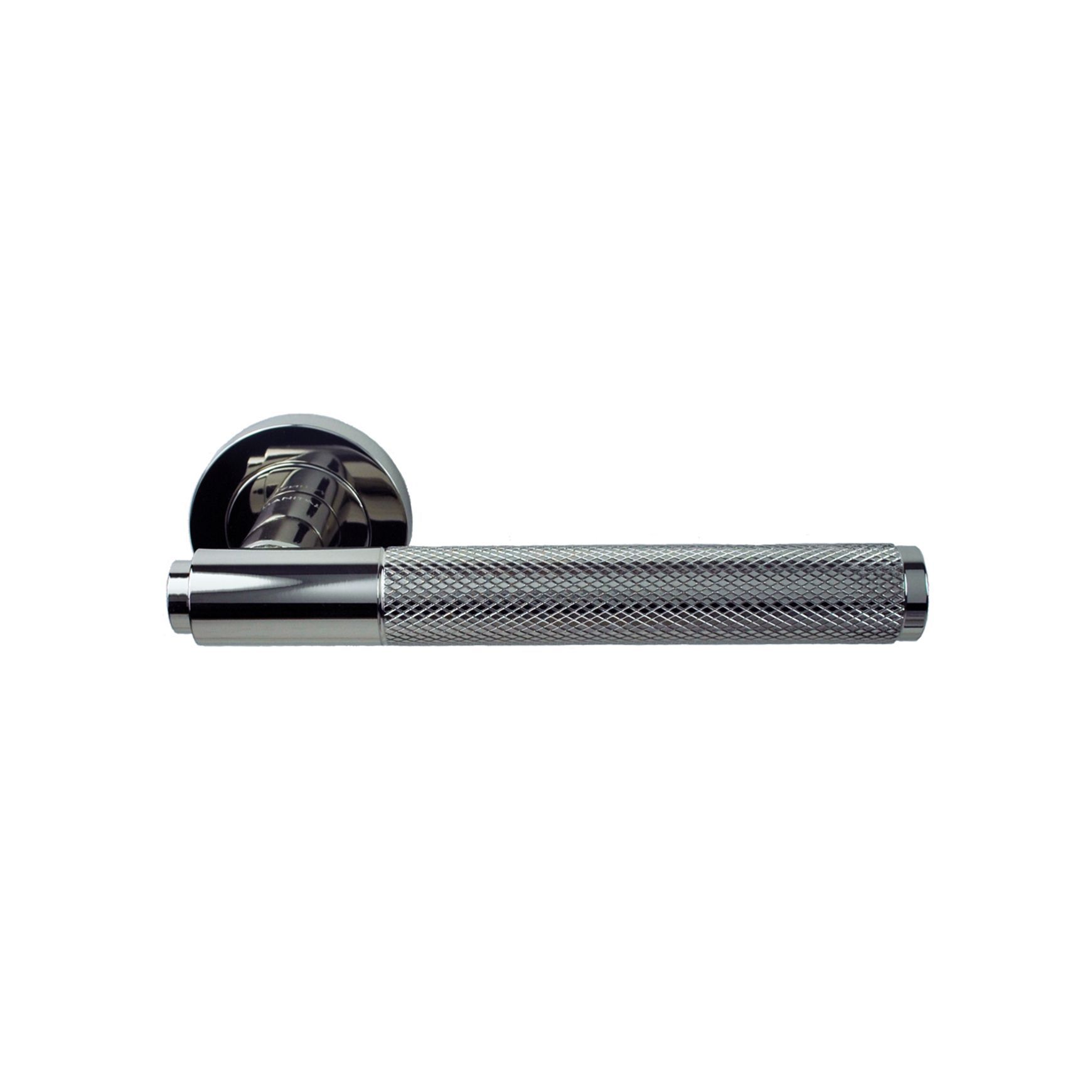 Manital Syntax Knurled Door Lever Passage Set