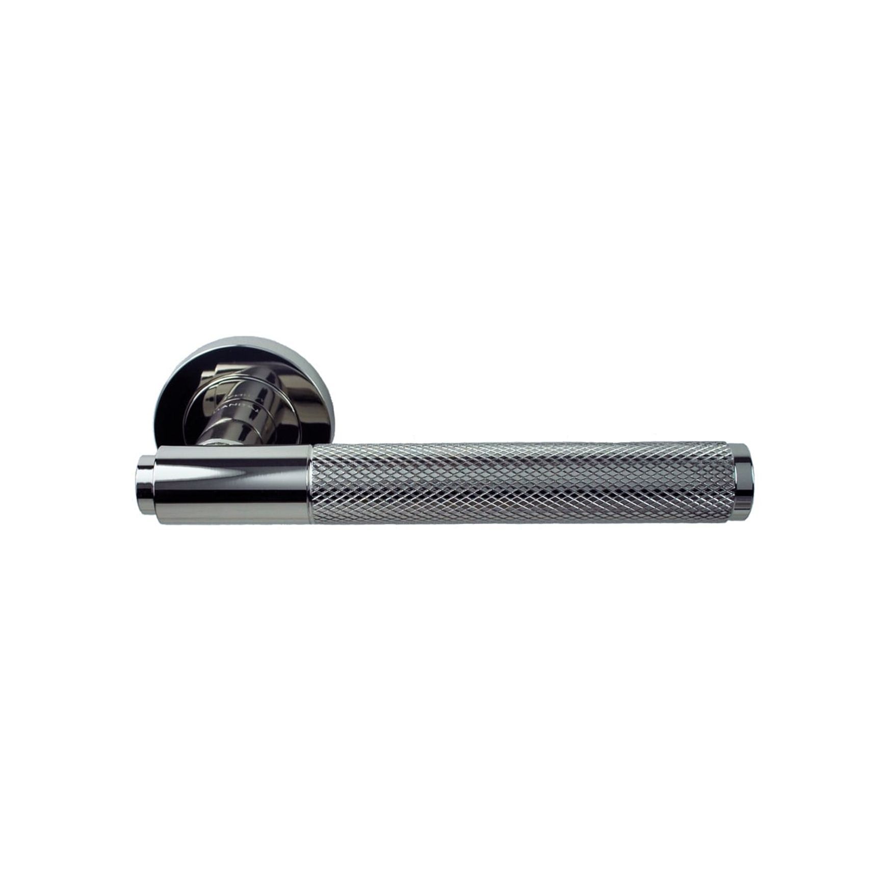 Manital Syntax Knurled Door Lever Passage Set