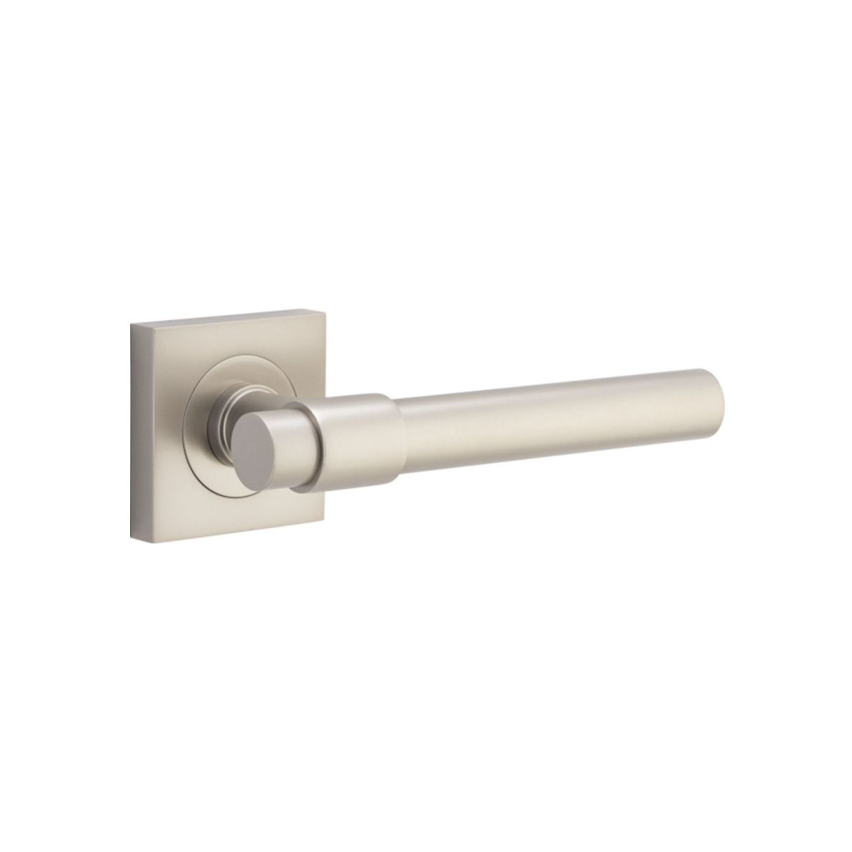 Iver Helsinki Door Lever Handle on Square Rose