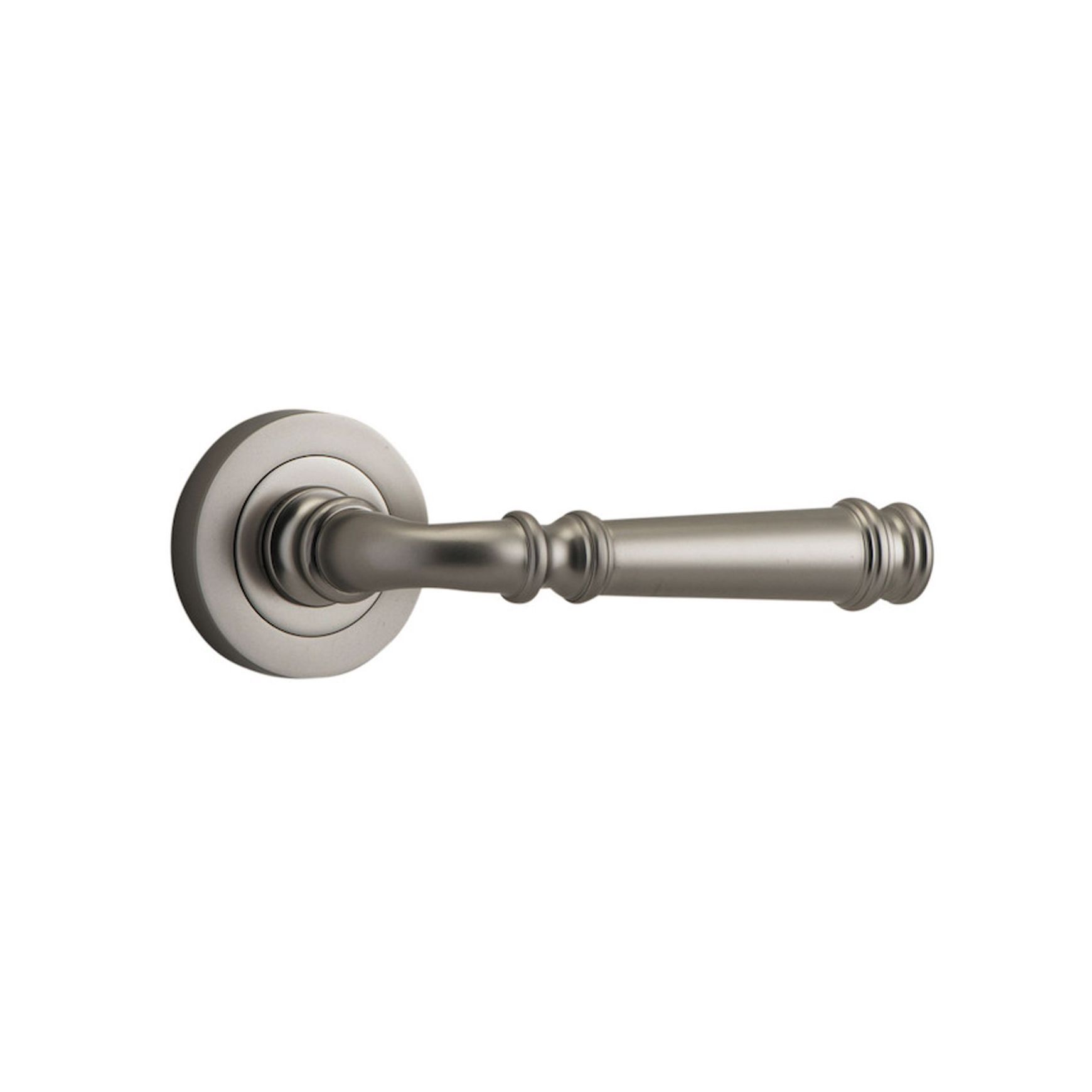 Iver Verona Door Lever Handle on Round Rose