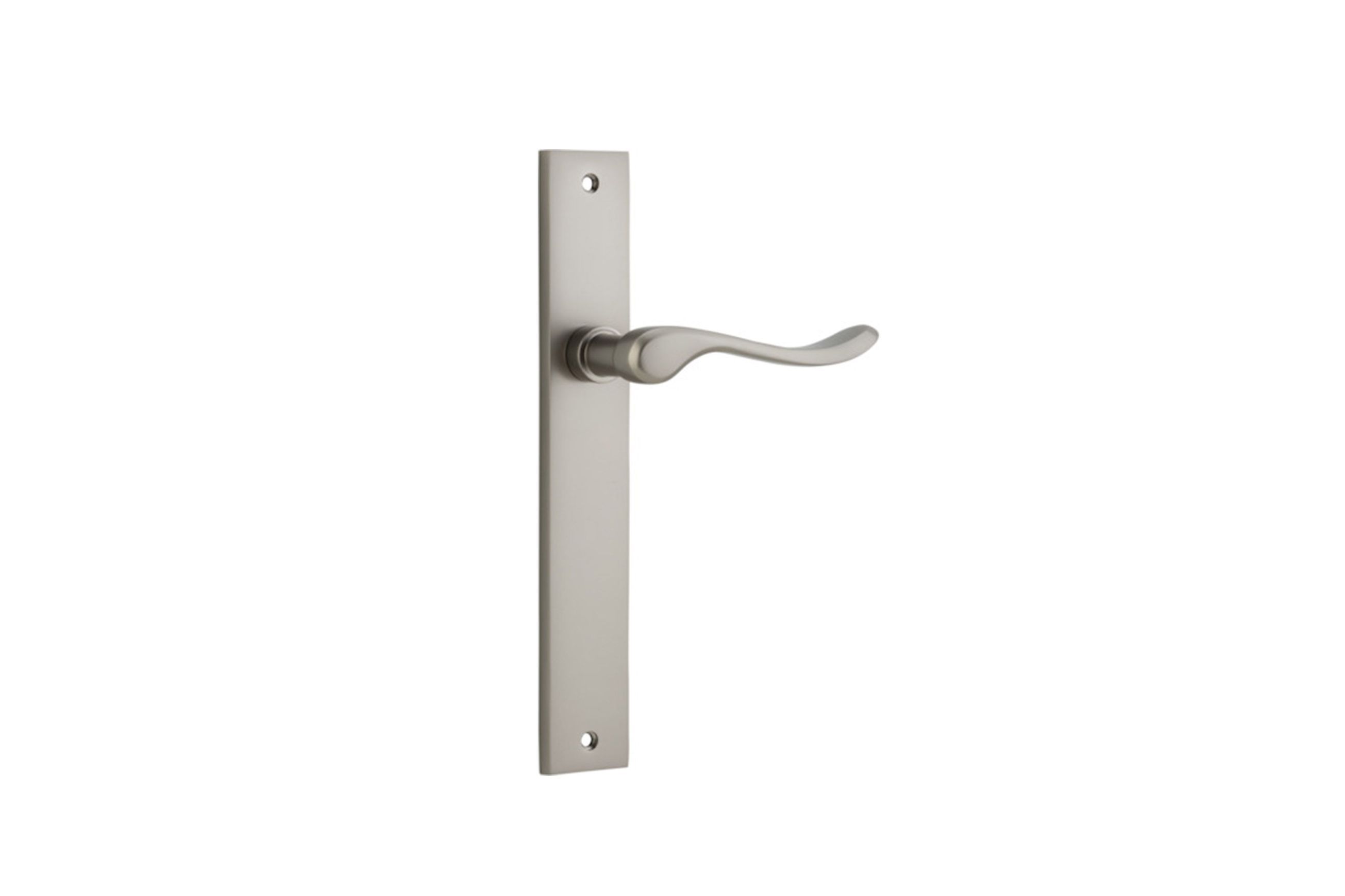 Stirling Door Lever Rectangular Backplate