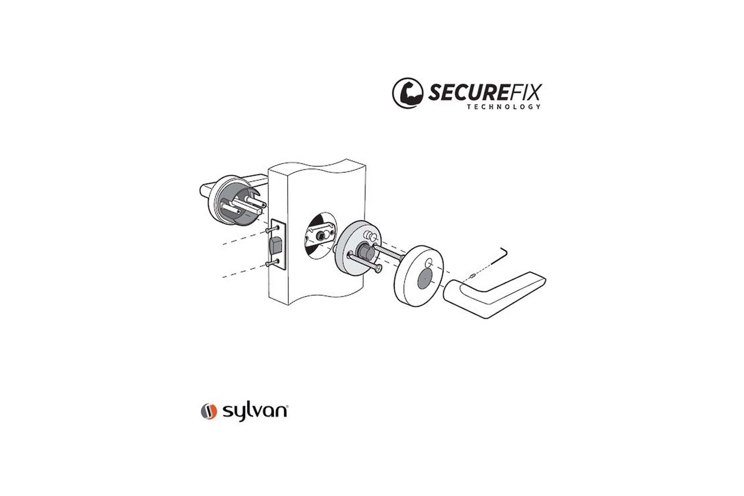 Beaumont Privacy Lever Satin Nickel