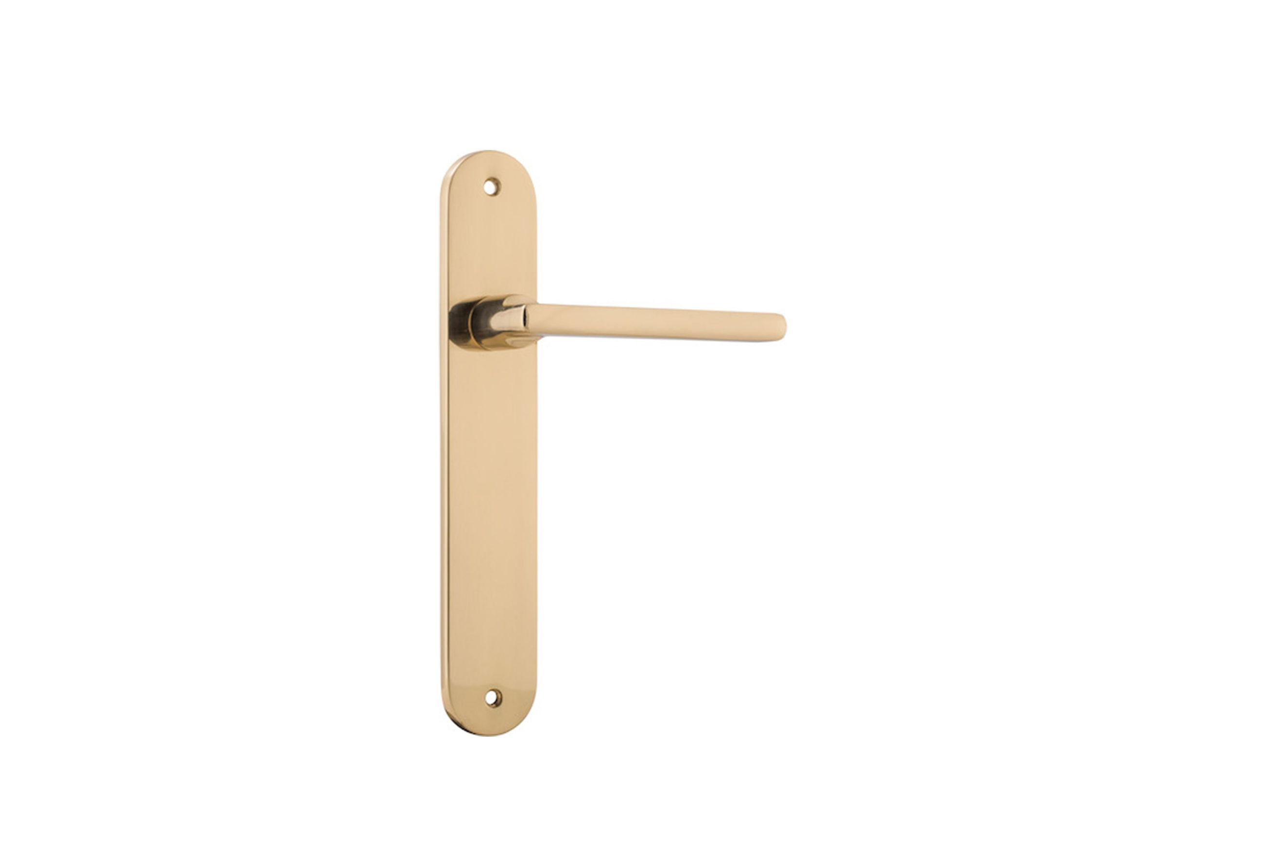 Baltimore Door Lever Oval Backplate