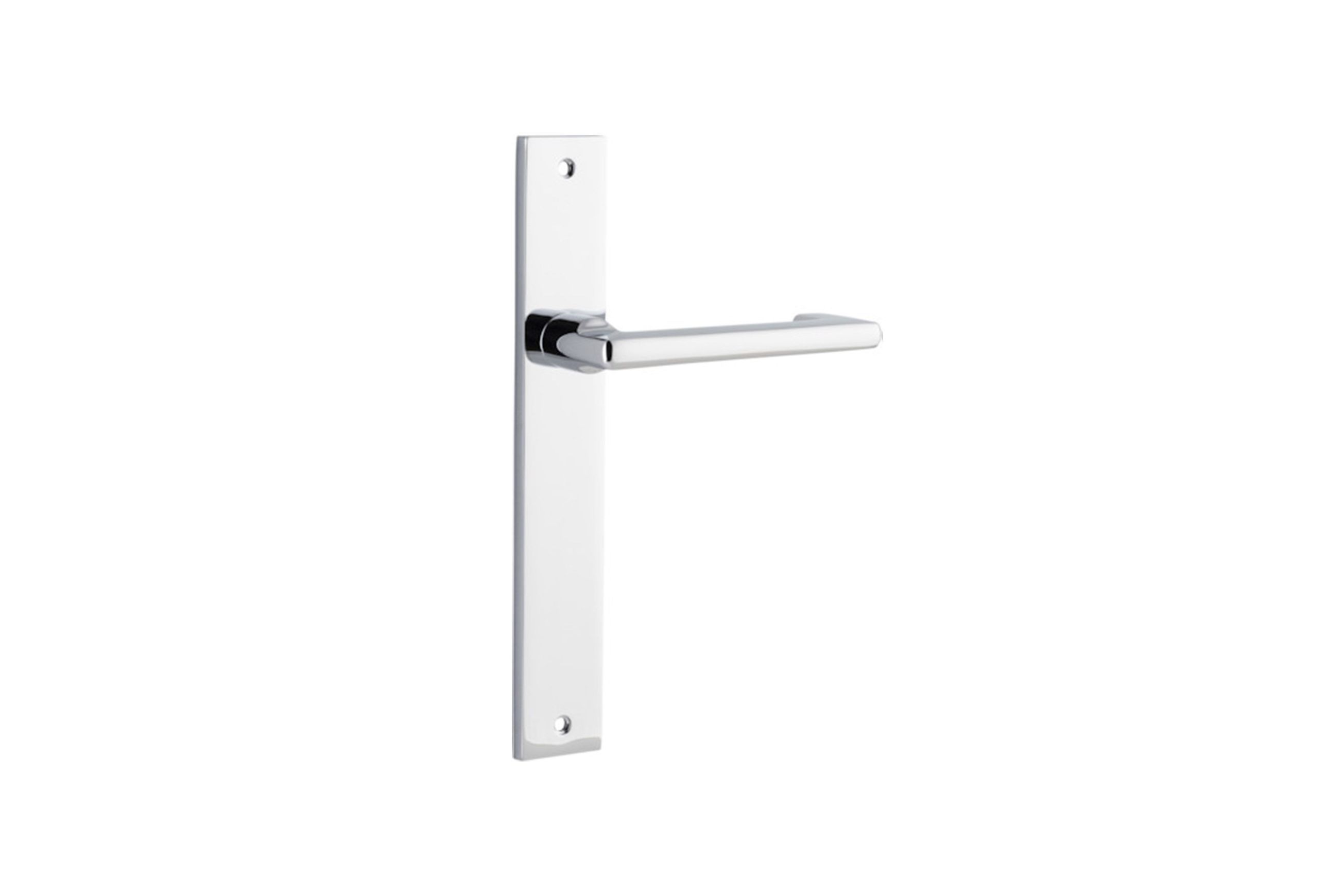 Baltimore Return Door Lever Rectangular Backplate