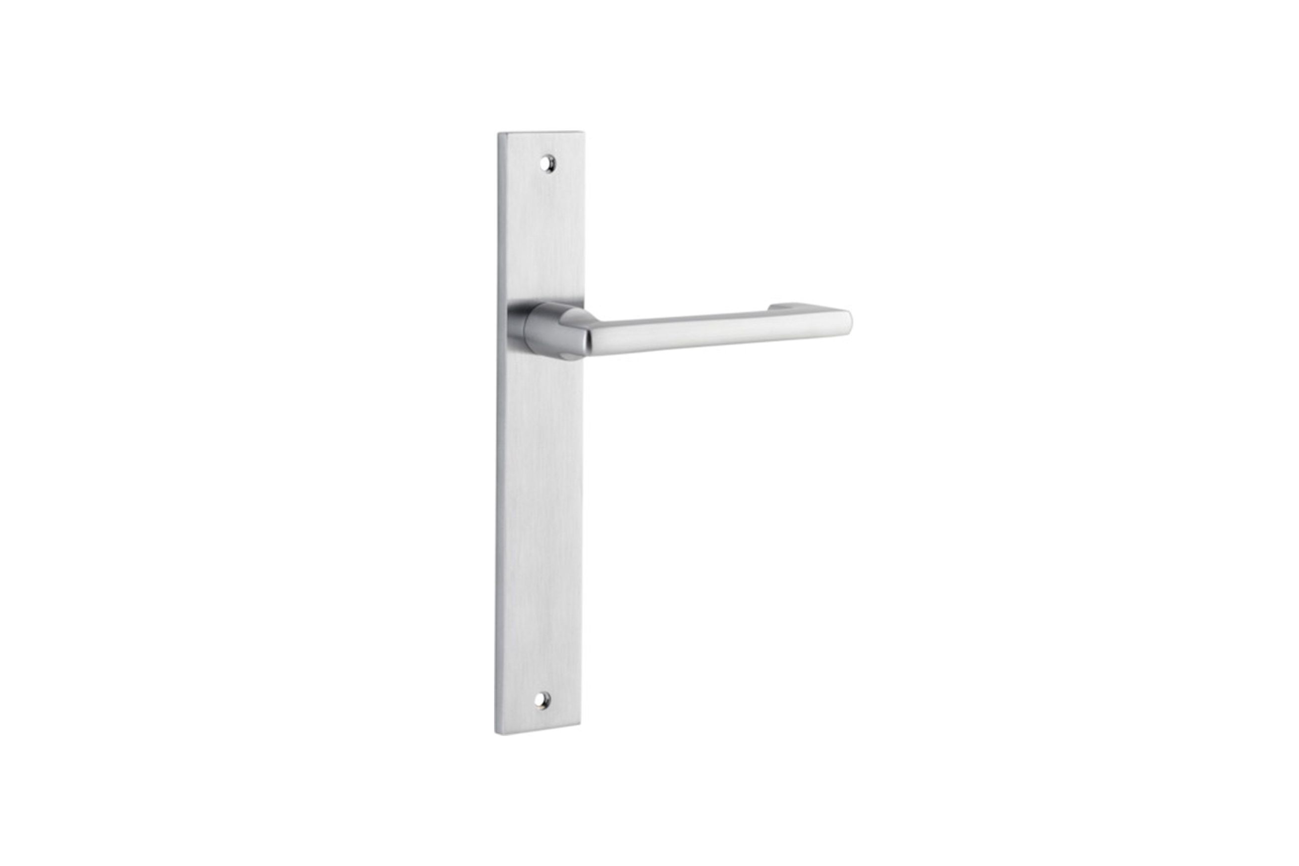 Baltimore Return Door Lever Rectangular Backplate