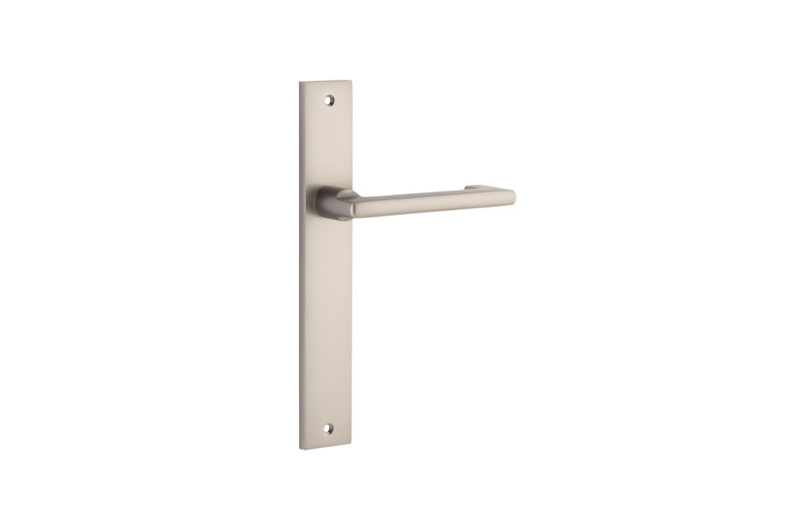 Baltimore Return Door Lever Rectangular Backplate