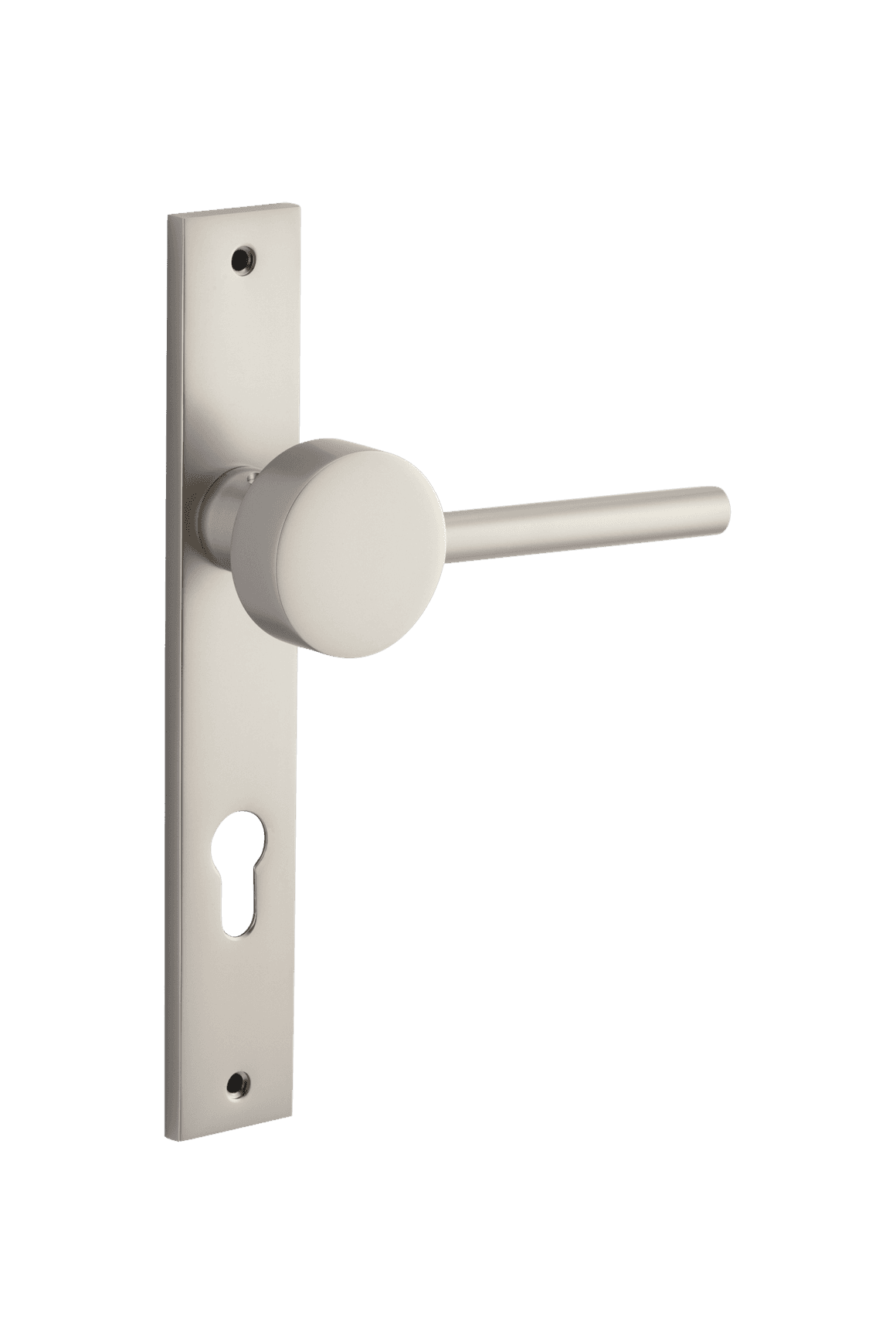 Geppetto Door Lever - Rectangular Backplate