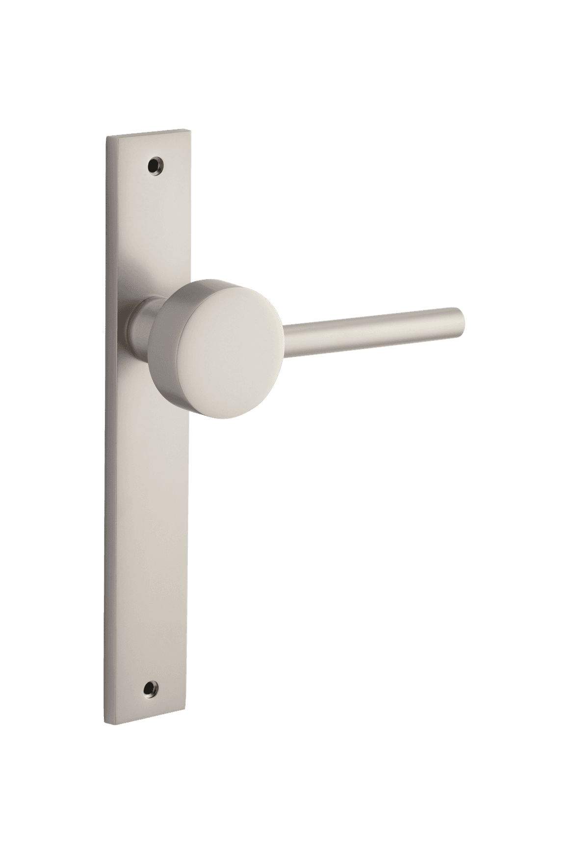 Geppetto Door Lever - Rectangular Backplate