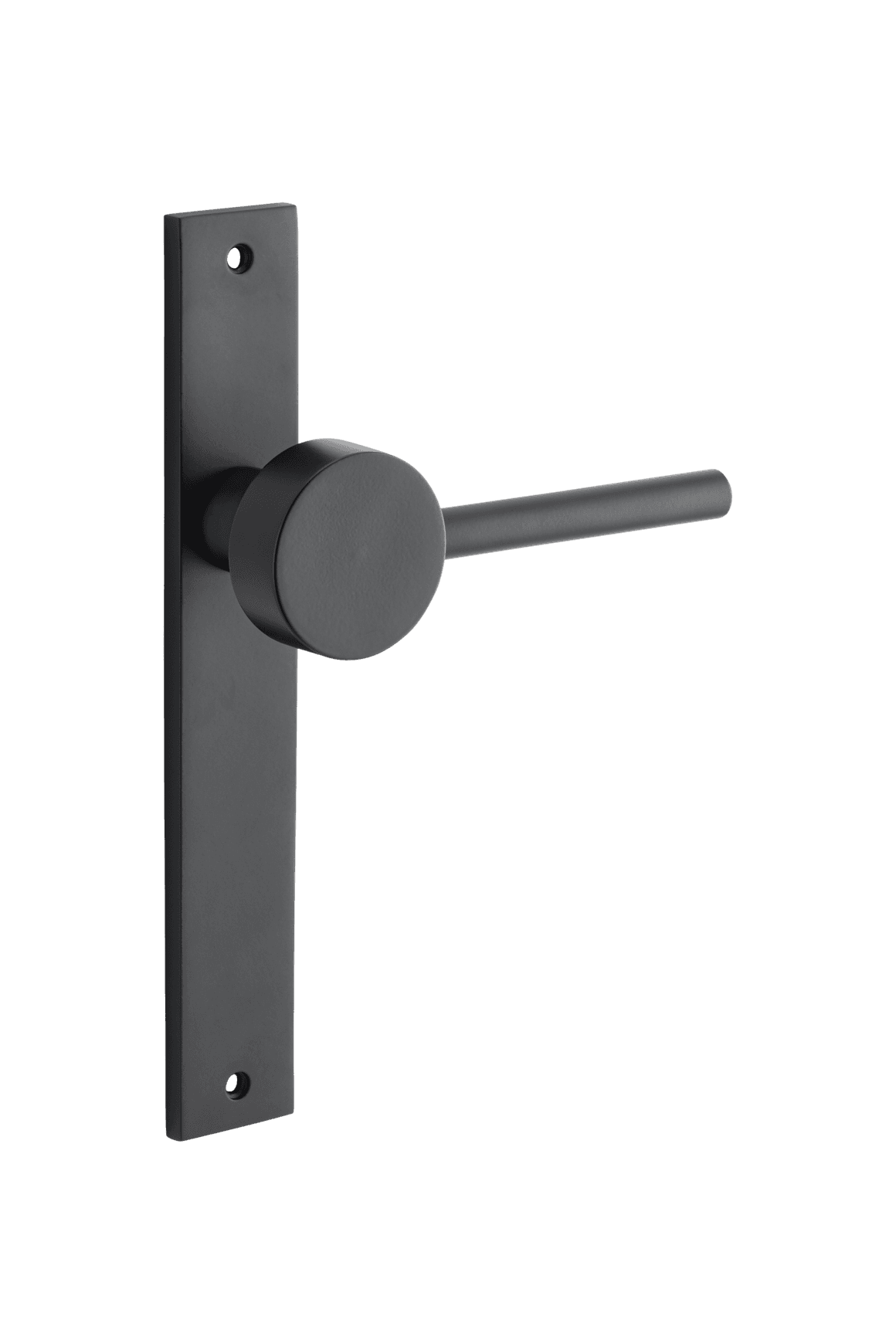 Geppetto Door Lever - Rectangular Backplate