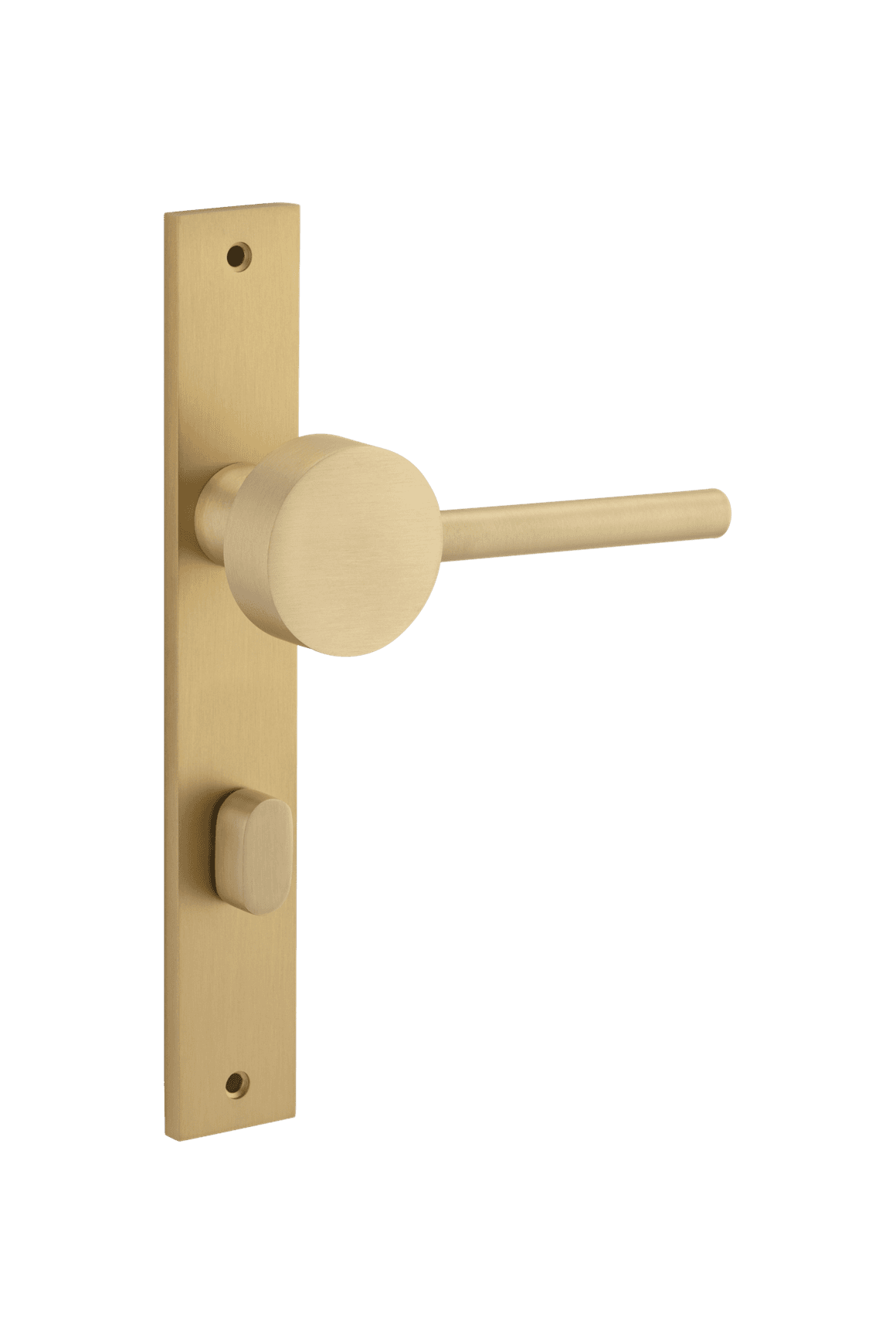 Geppetto Door Lever - Rectangular Backplate