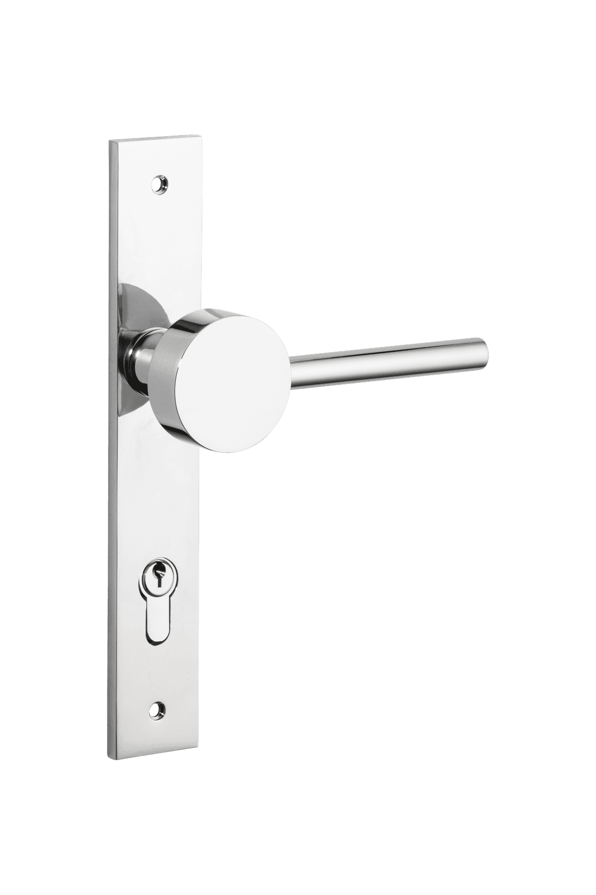 Geppetto Door Lever - Rectangular Backplate