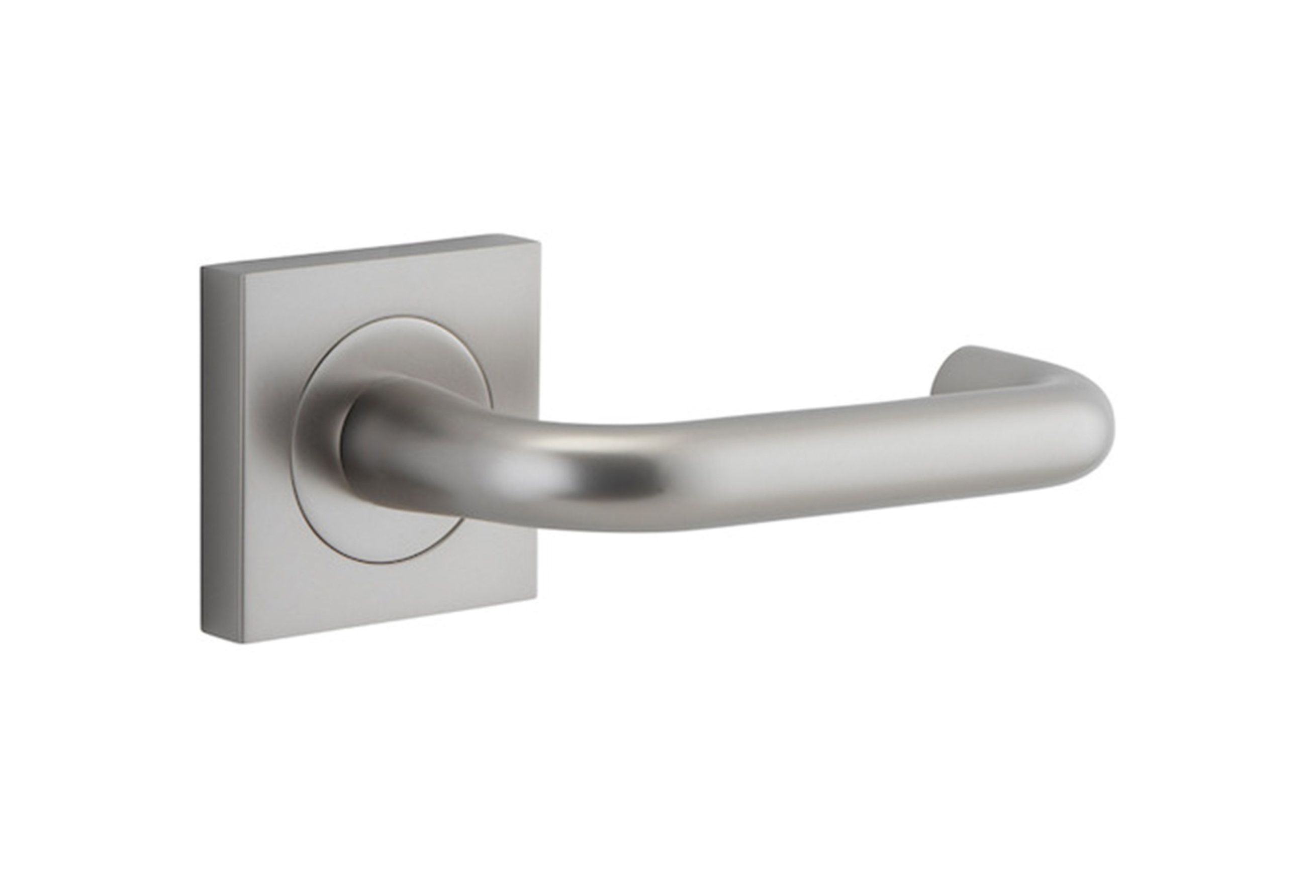 Oslo Door Lever Square Rose