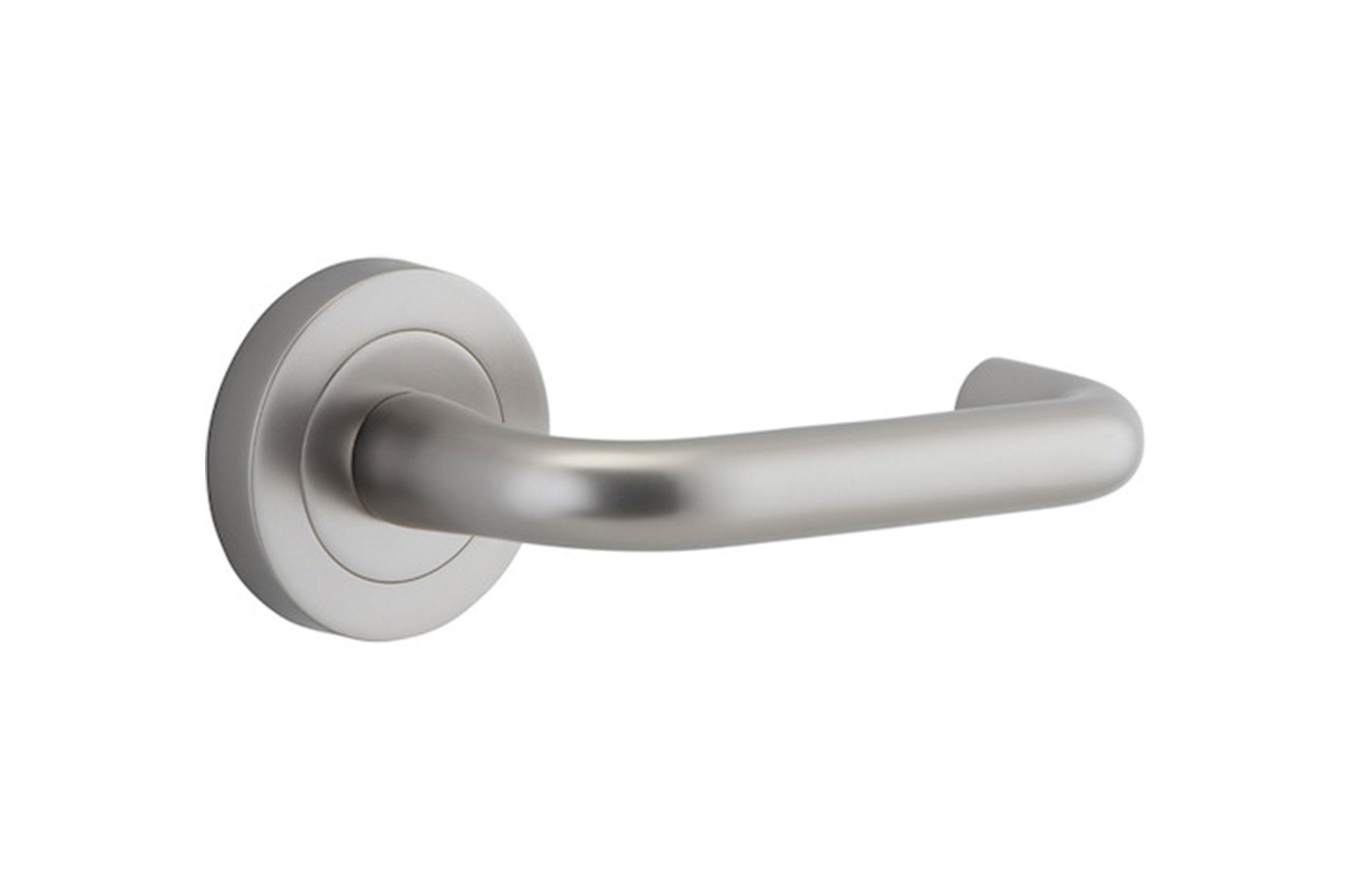 Oslo Door Lever Round Rose