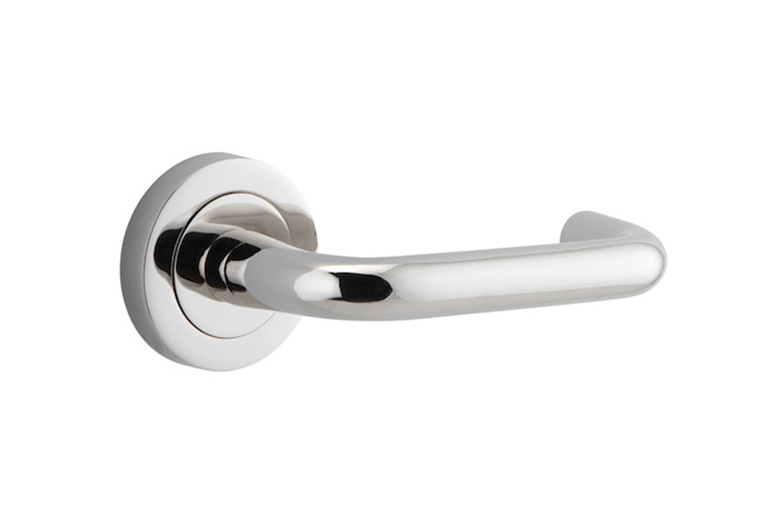 Oslo Door Lever Round Rose