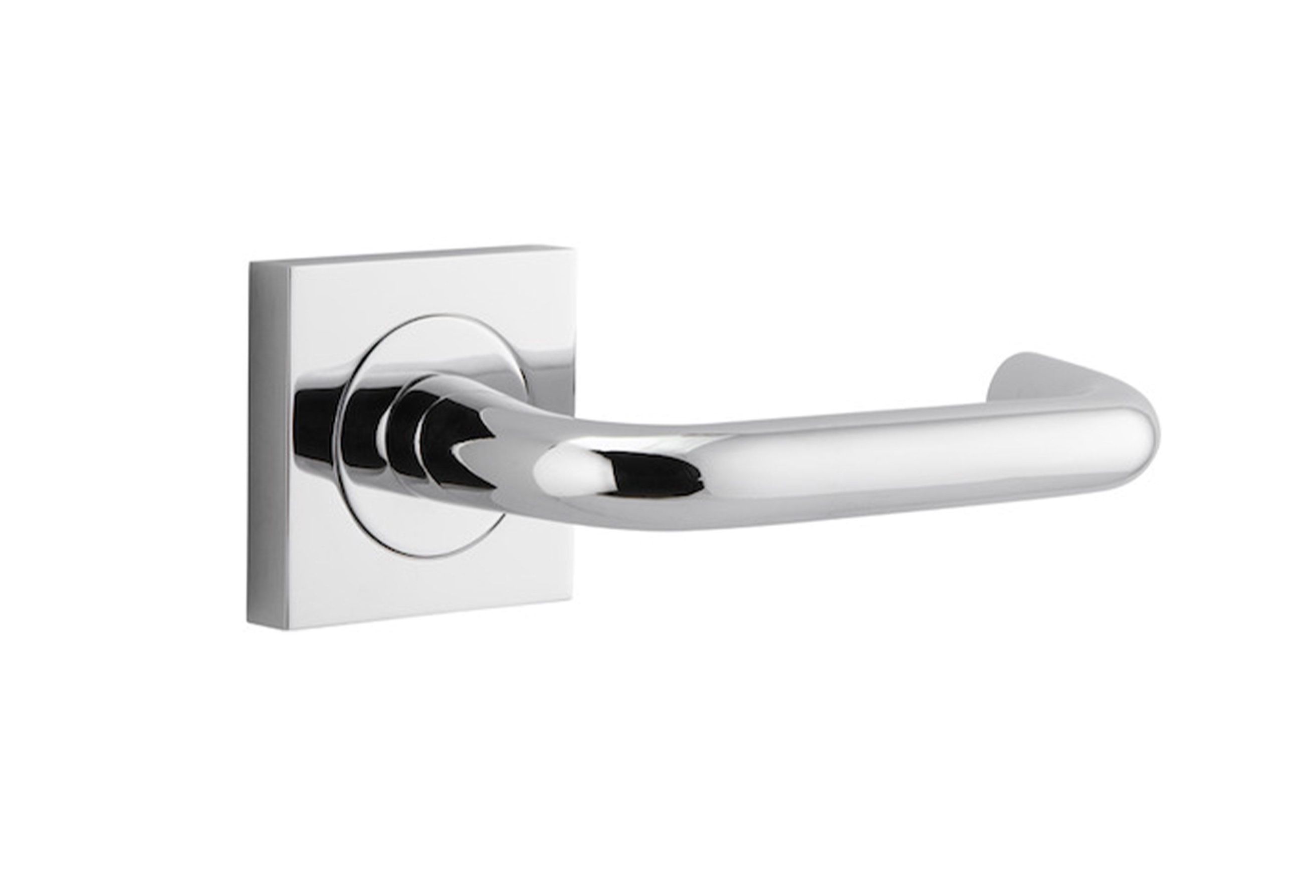 Oslo Door Lever Square Rose