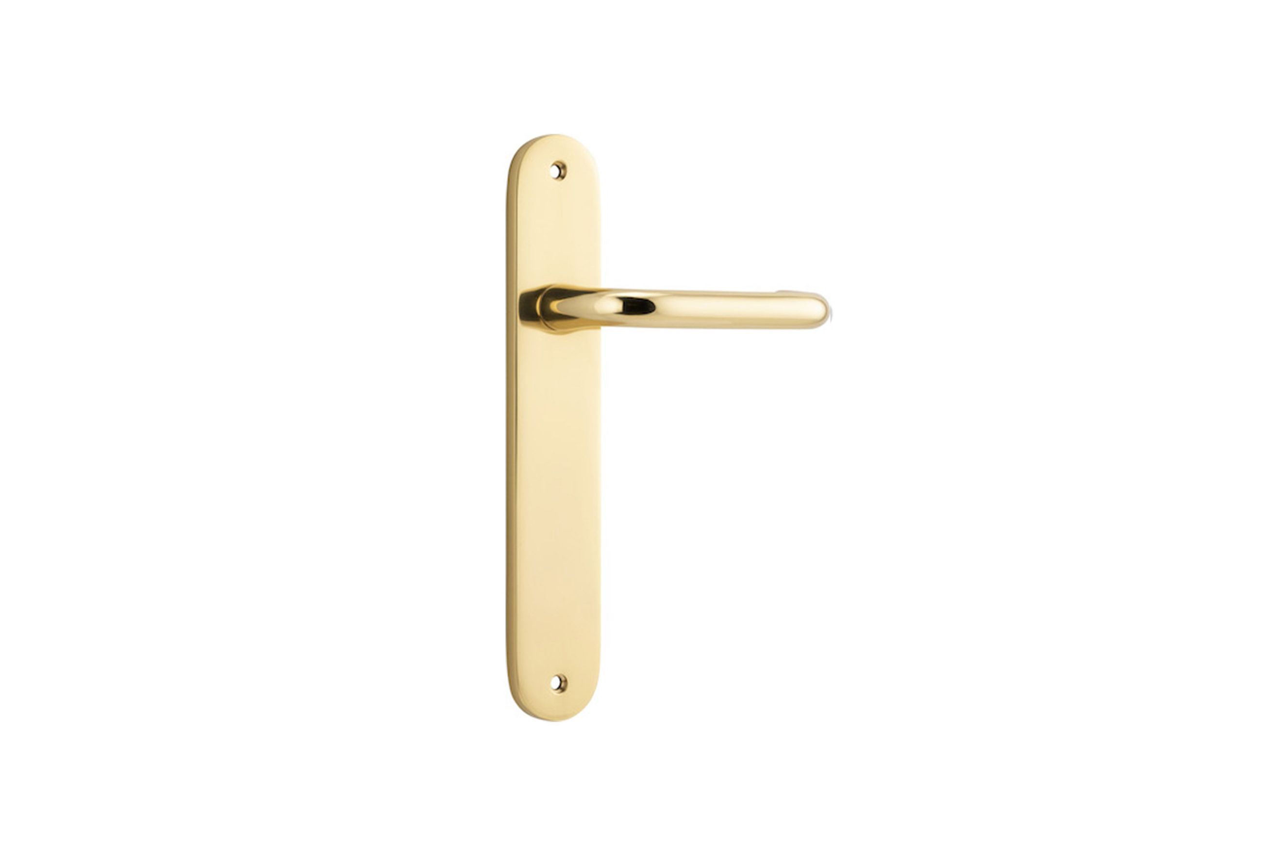 Oslo Door Lever Oval Backplate