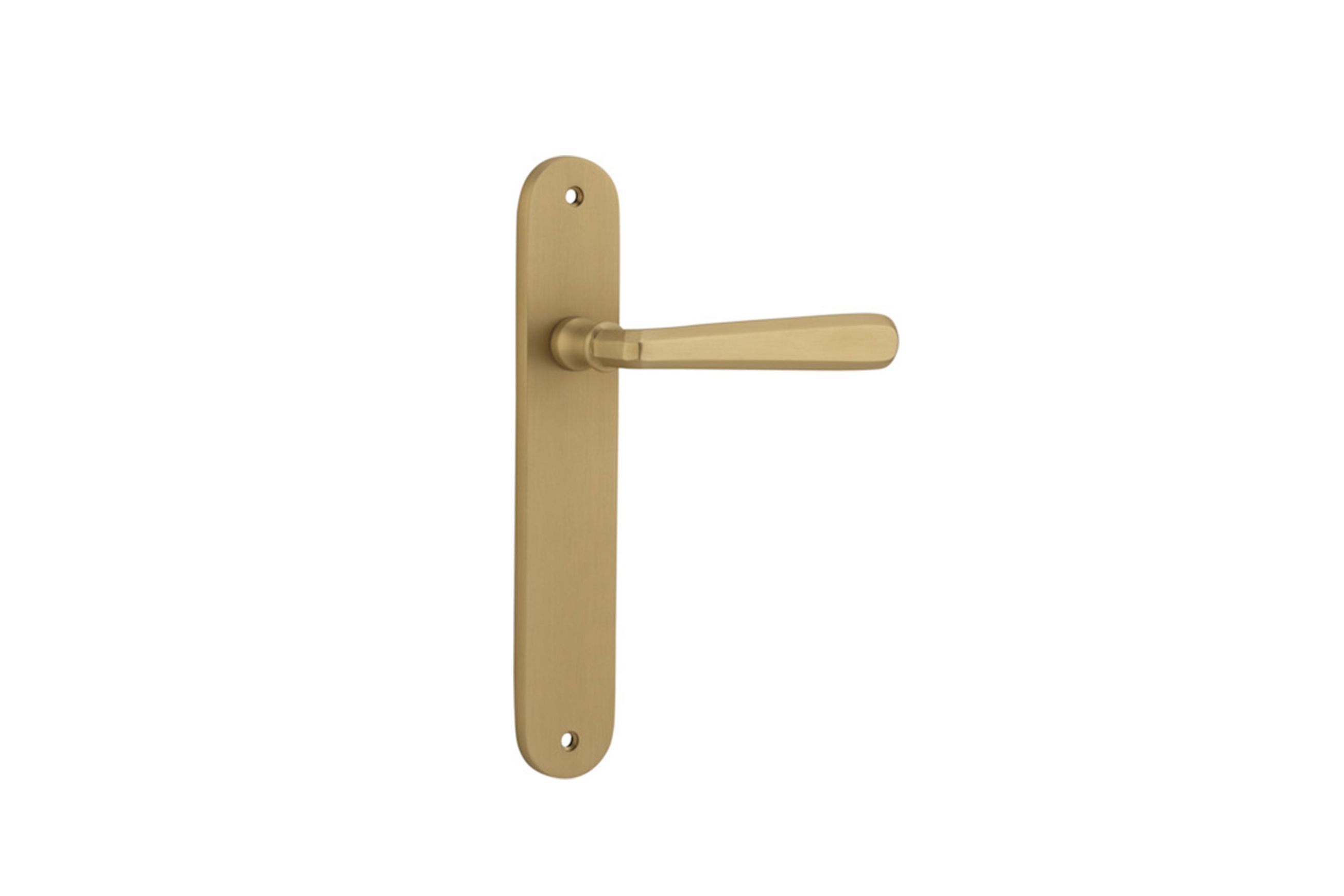Copenhagen Door Lever Oval Backplate