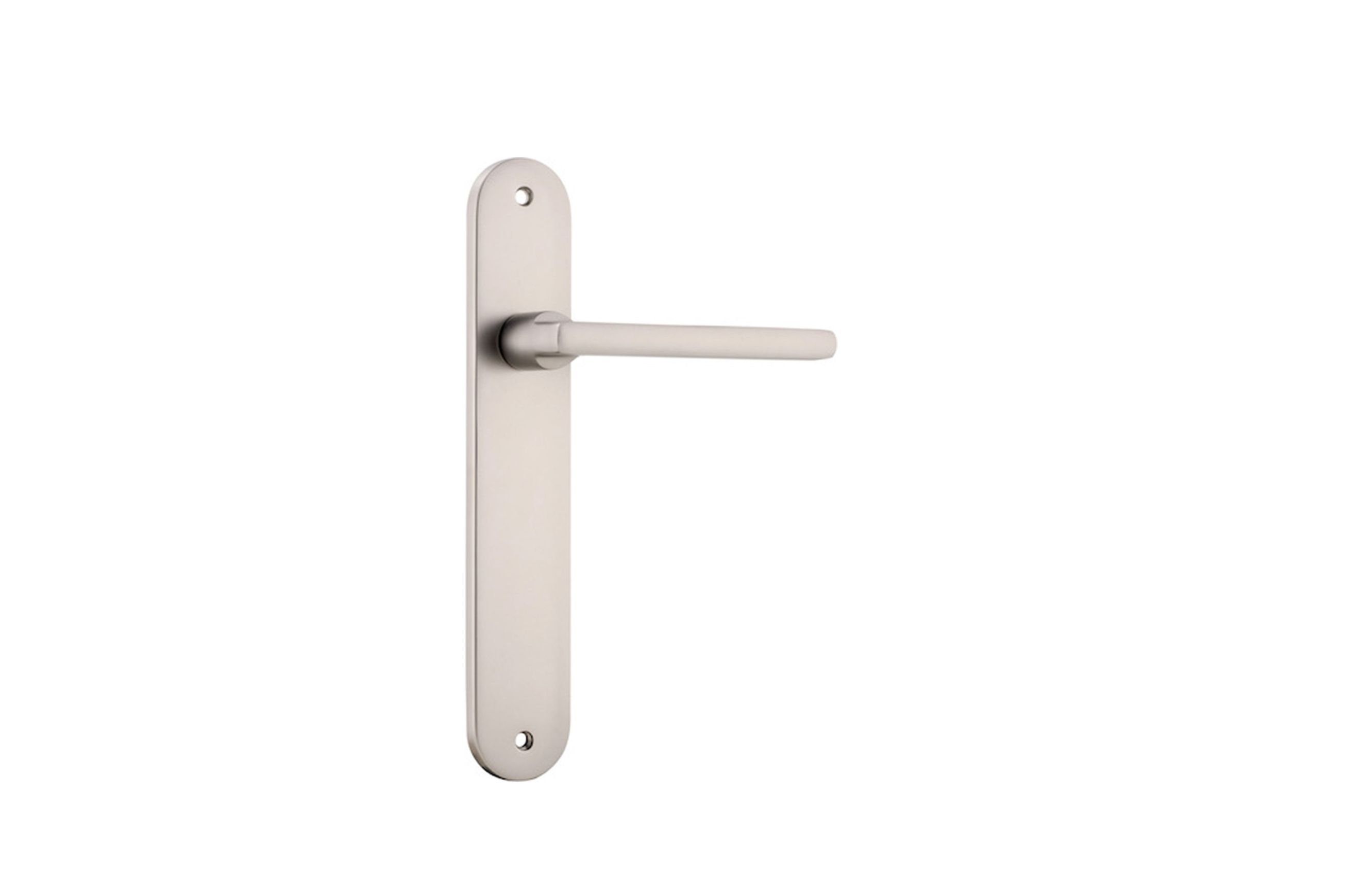 Baltimore Door Lever Oval Backplate