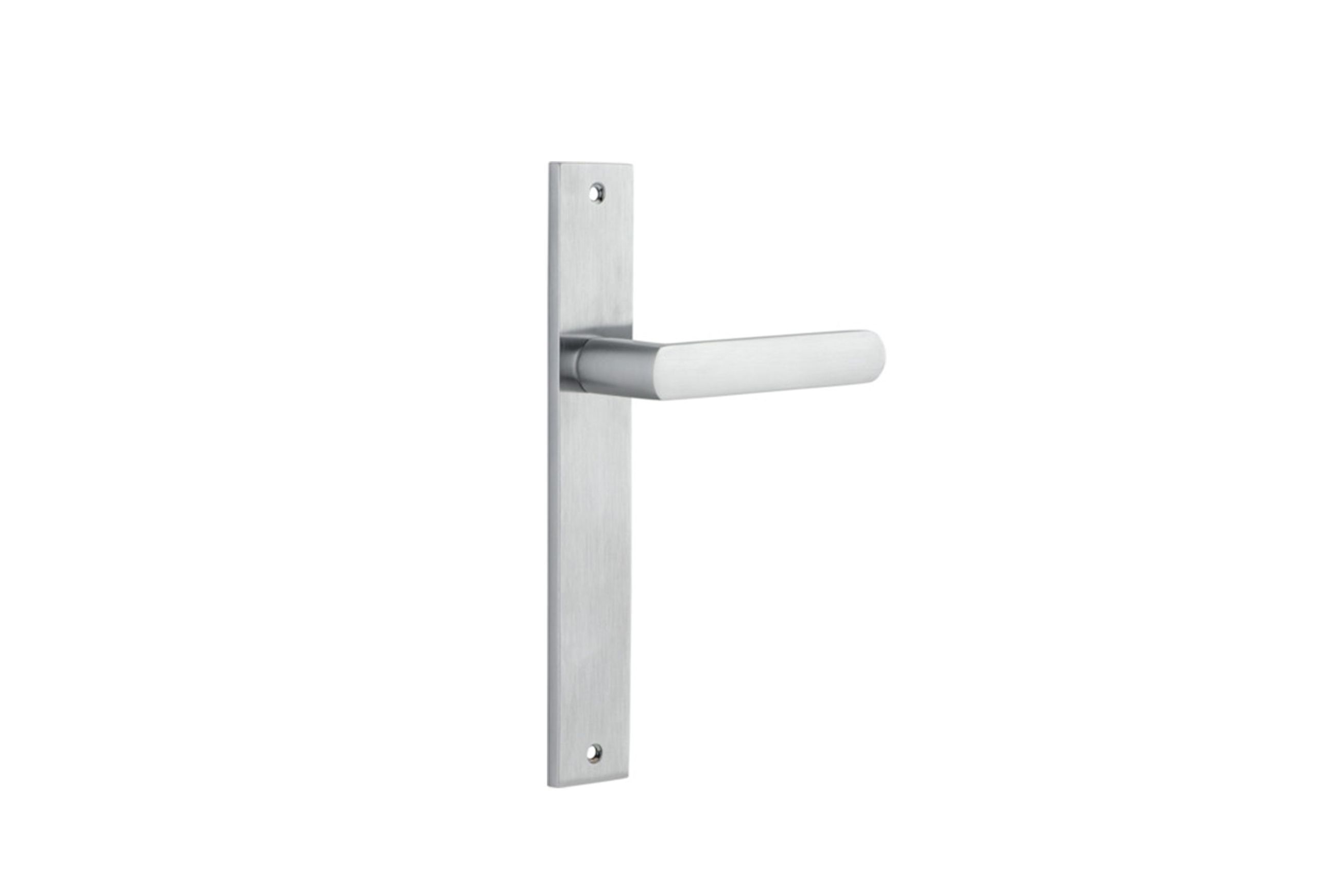 Osaka Door Lever Rectangular Backplate