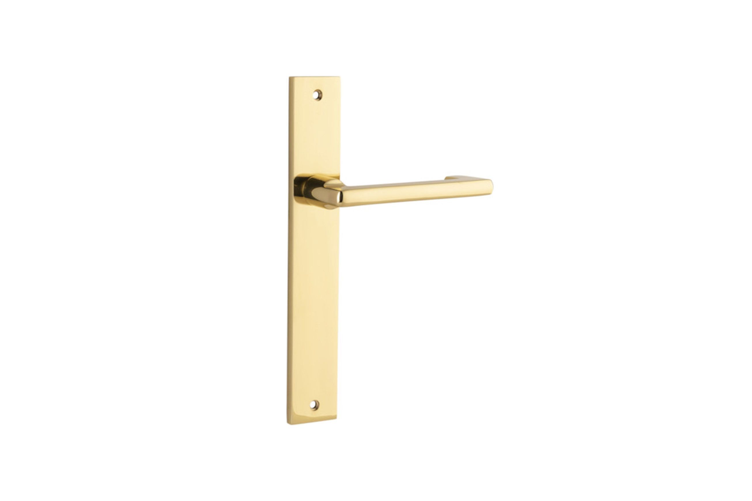 Baltimore Return Door Lever Rectangular Backplate